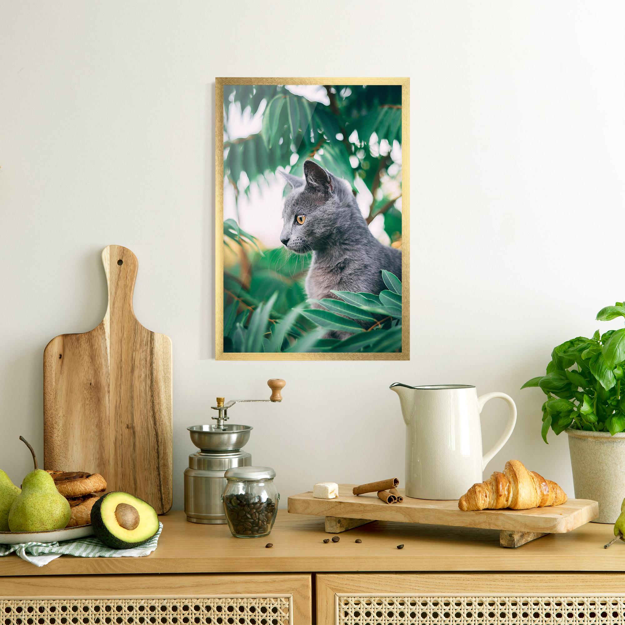 Plakat w Ramie Cat Tree mockup 8