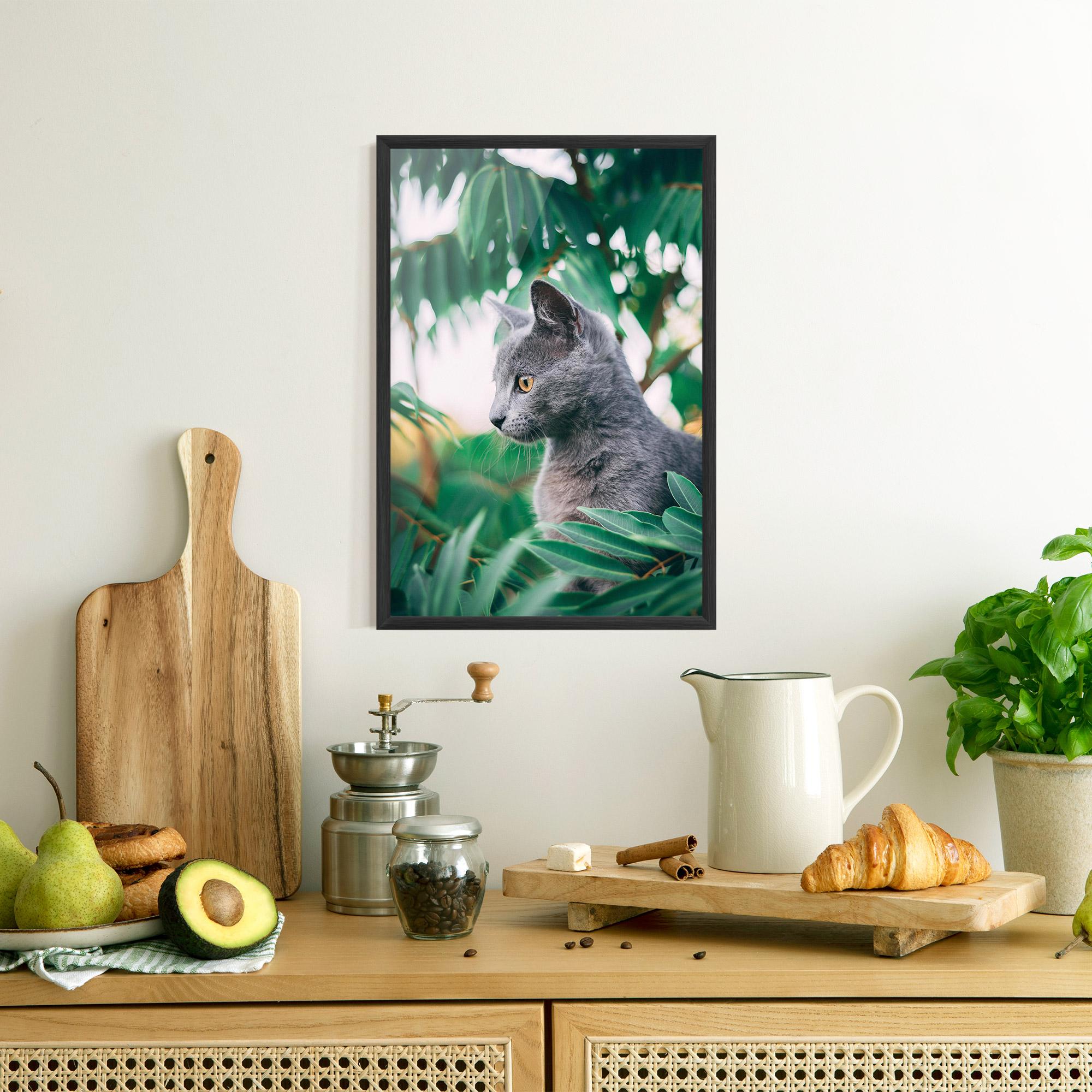 Plakat w Ramie Cat Tree mockup 8