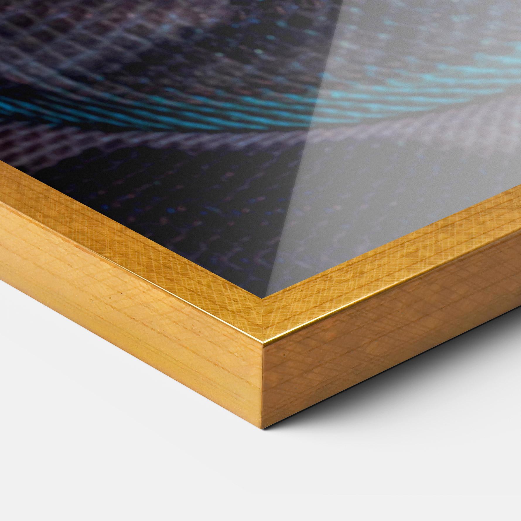 Plakat w Ramie Vibrant Snake mockup 3