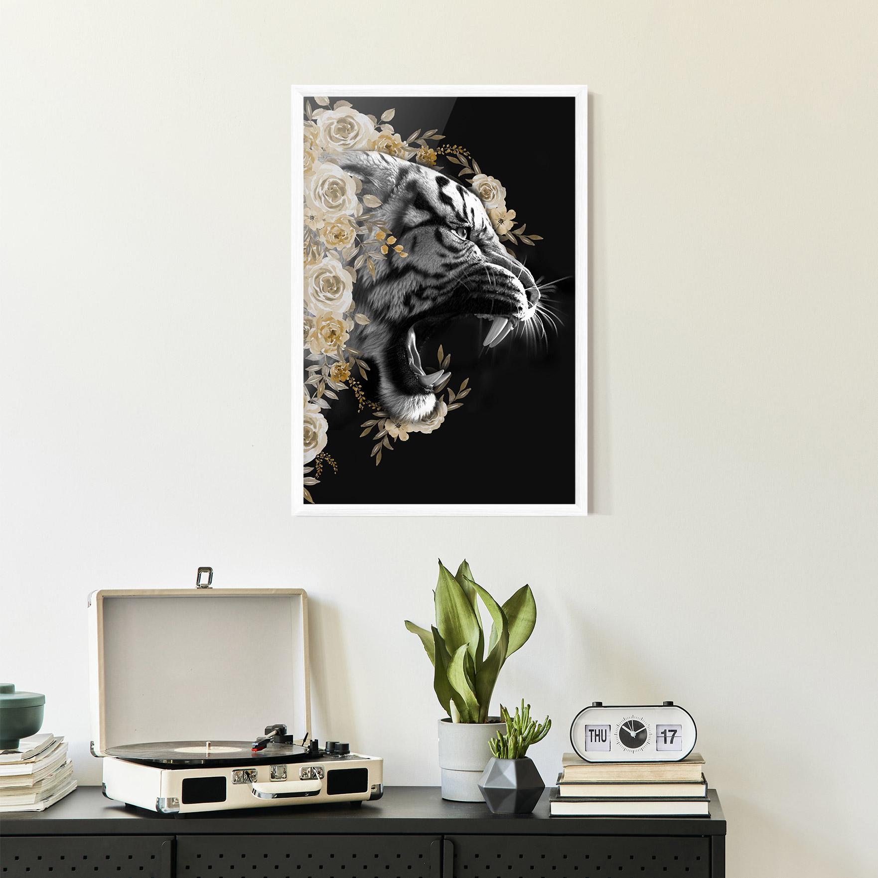 Plakat w Ramie Gentle Power mockup 2