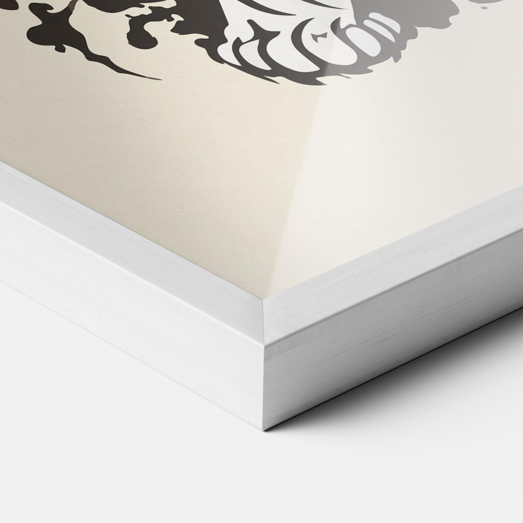 Plakat w Ramie Asiatic Tiger mockup 3