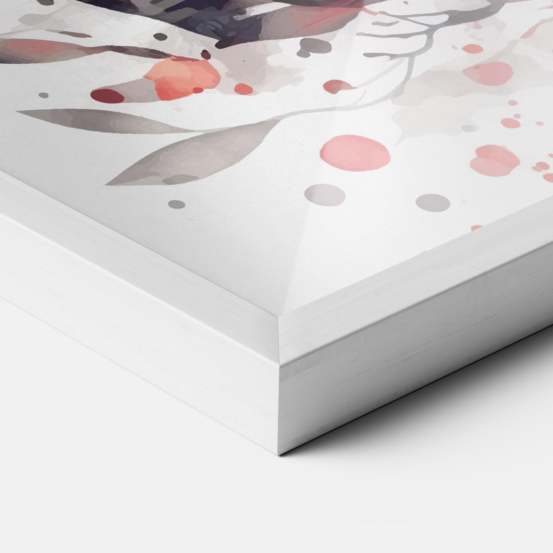 Plakat w Ramie Red Tiger mockup 3