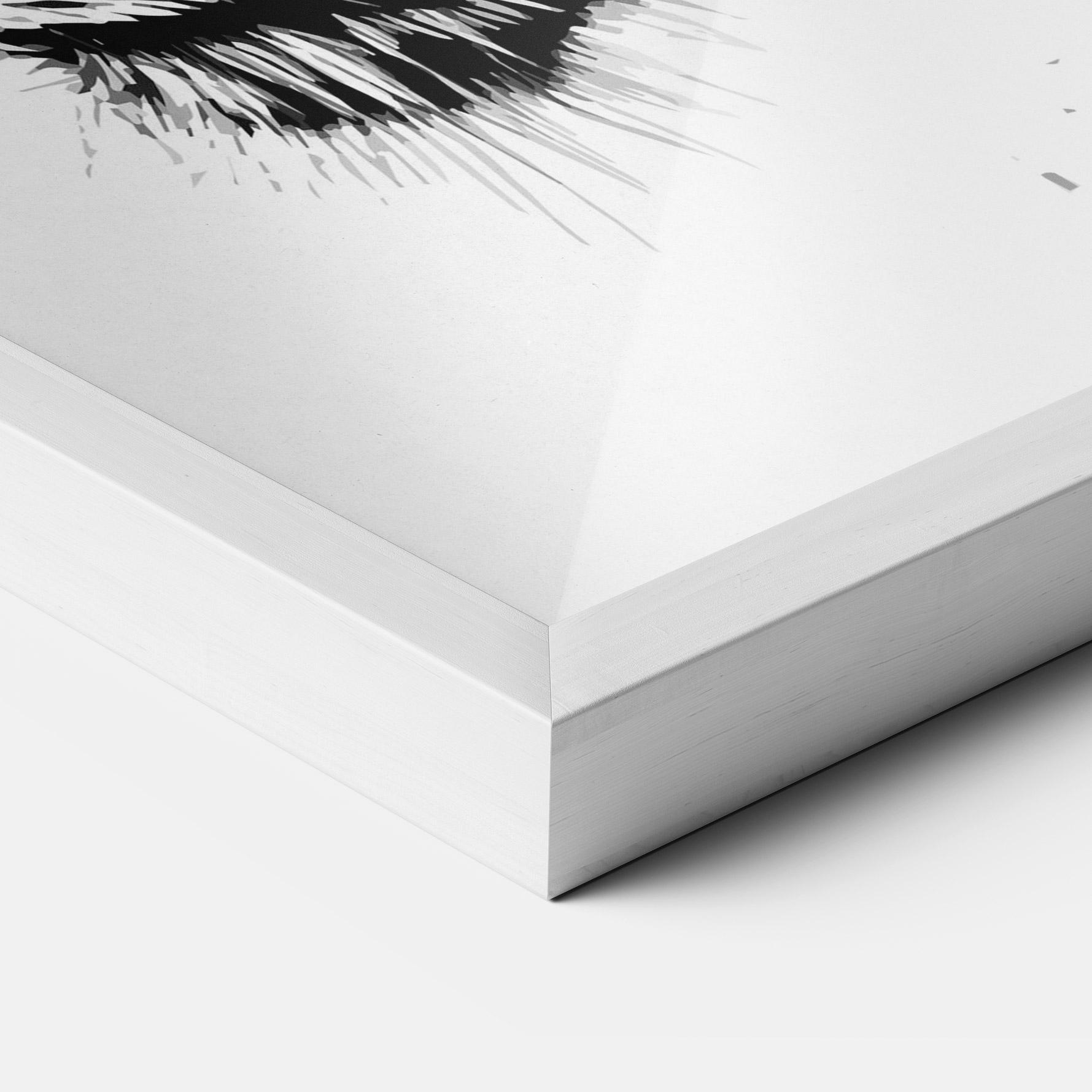 Plakat w Ramie Tiger Profile mockup 3