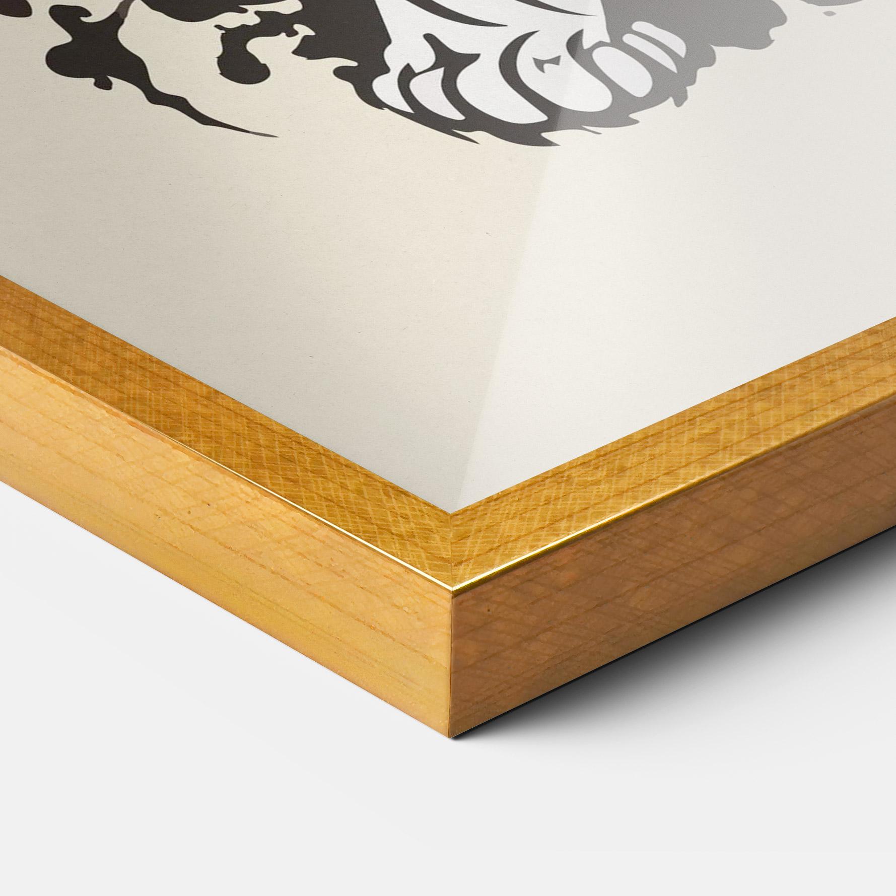 Plakat w Ramie Asiatic Tiger mockup 3