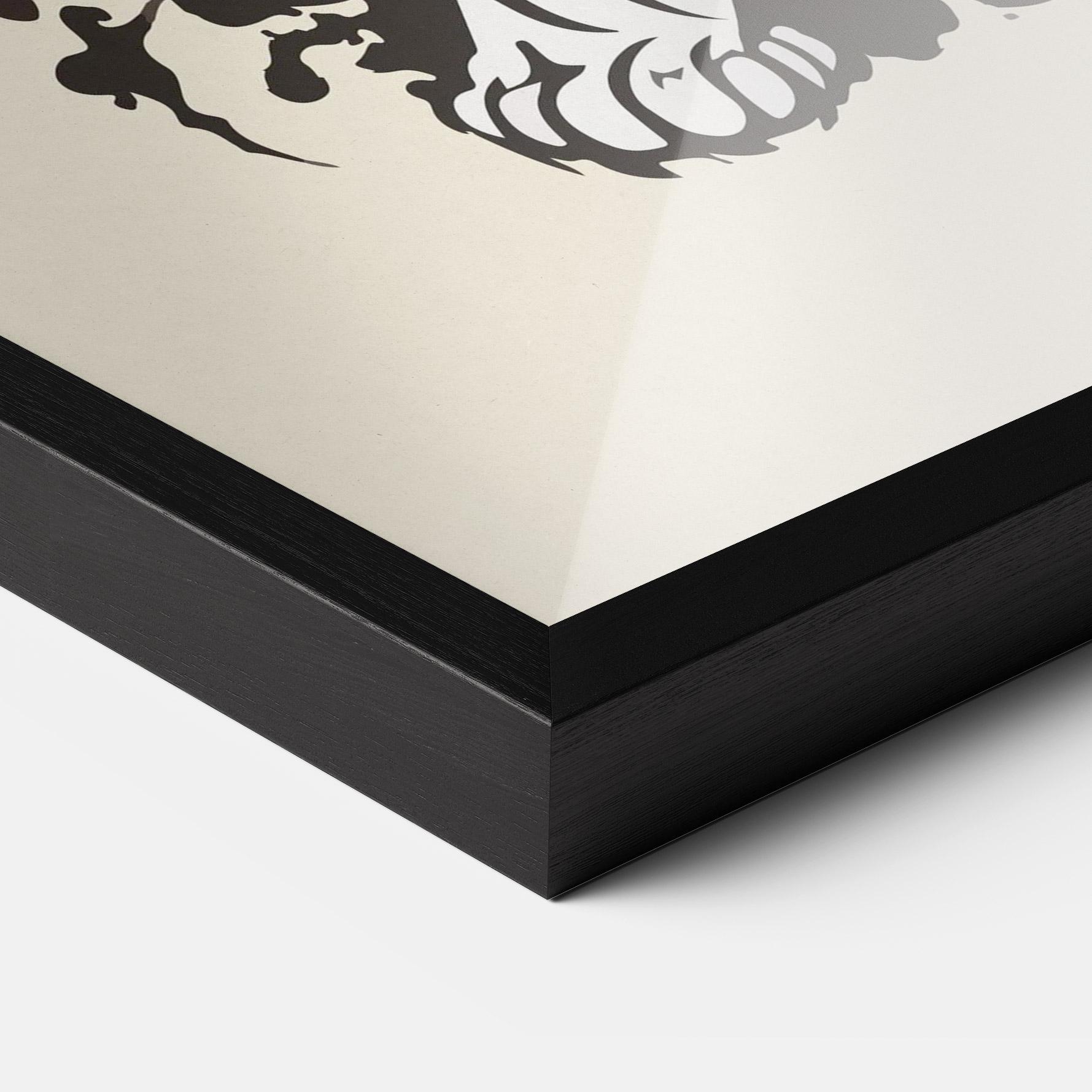 Plakat w Ramie Asiatic Tiger mockup 3