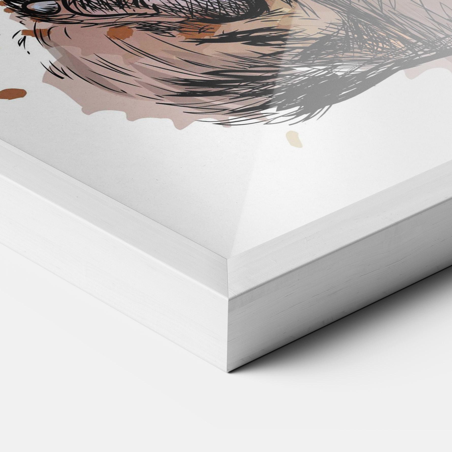 Plakat w Ramie Butterfly Bear mockup 3