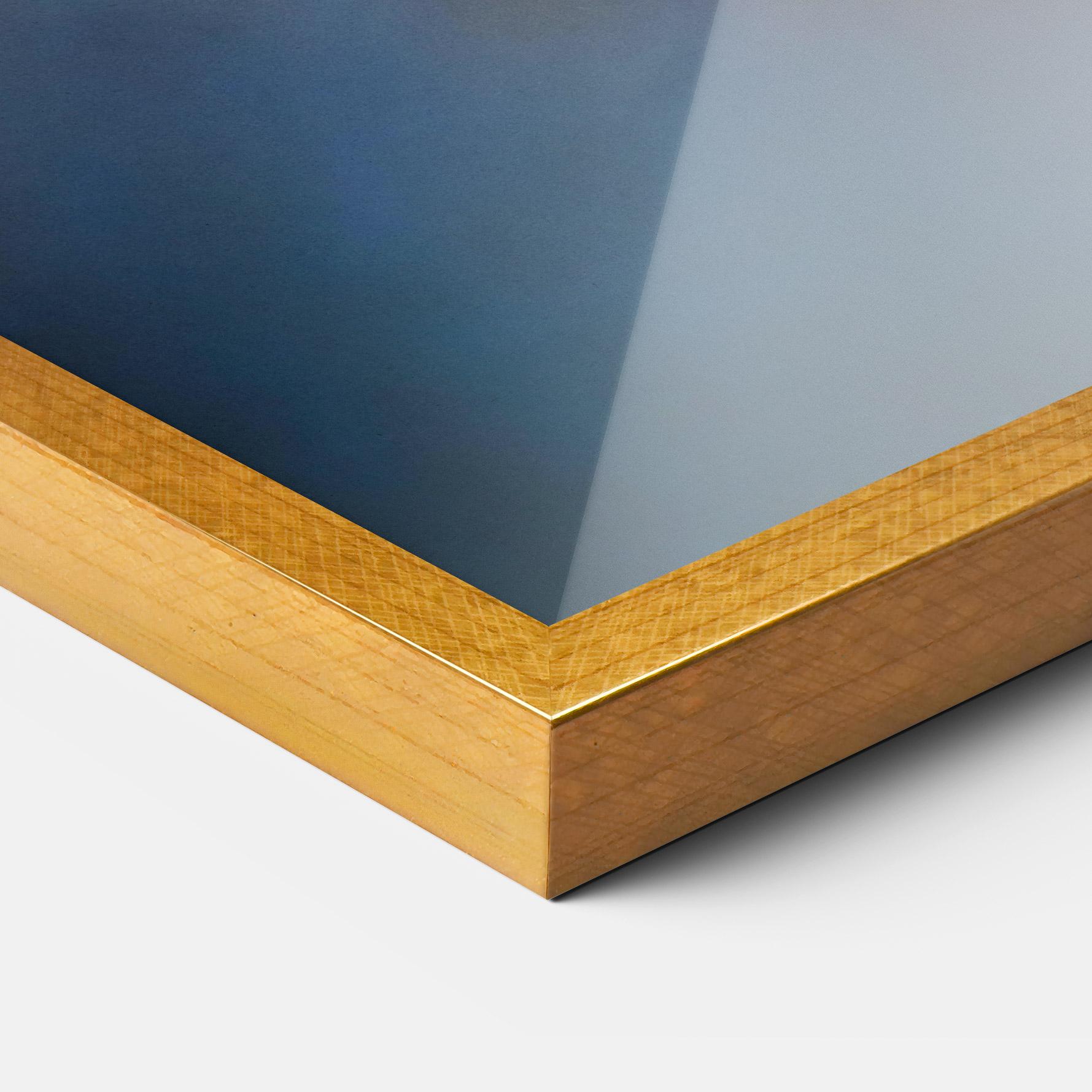 Plakat w Ramie Bear Head mockup 3