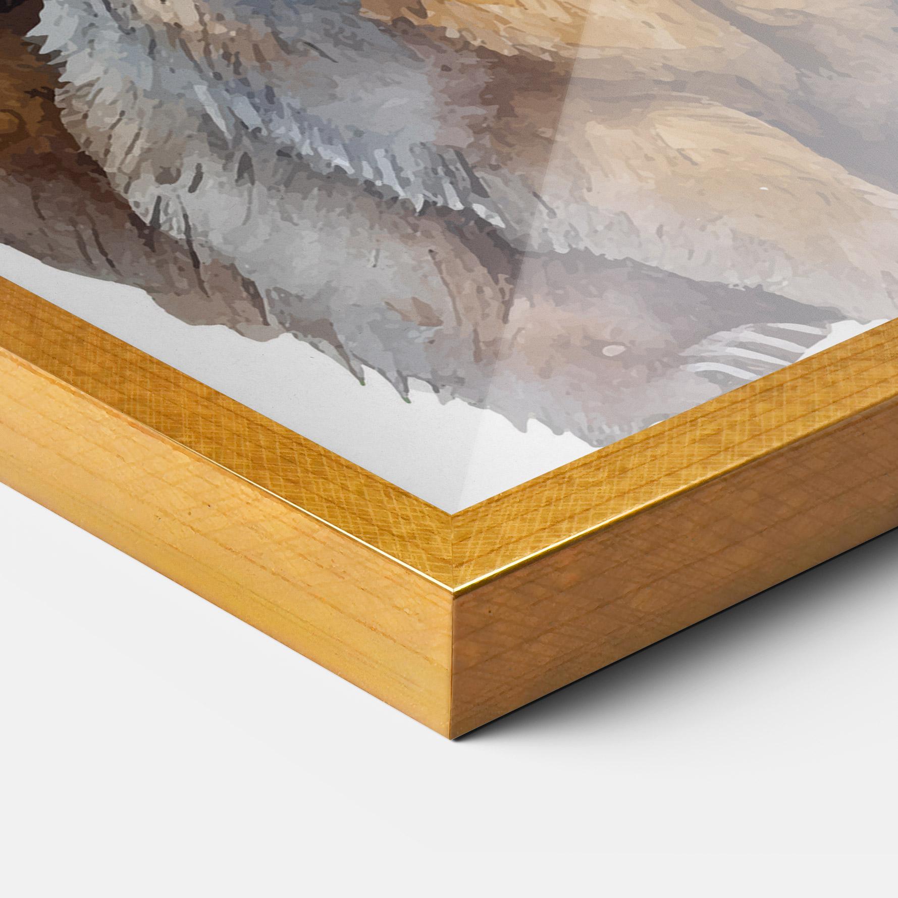 Plakat w Ramie Mama Bear mockup 3