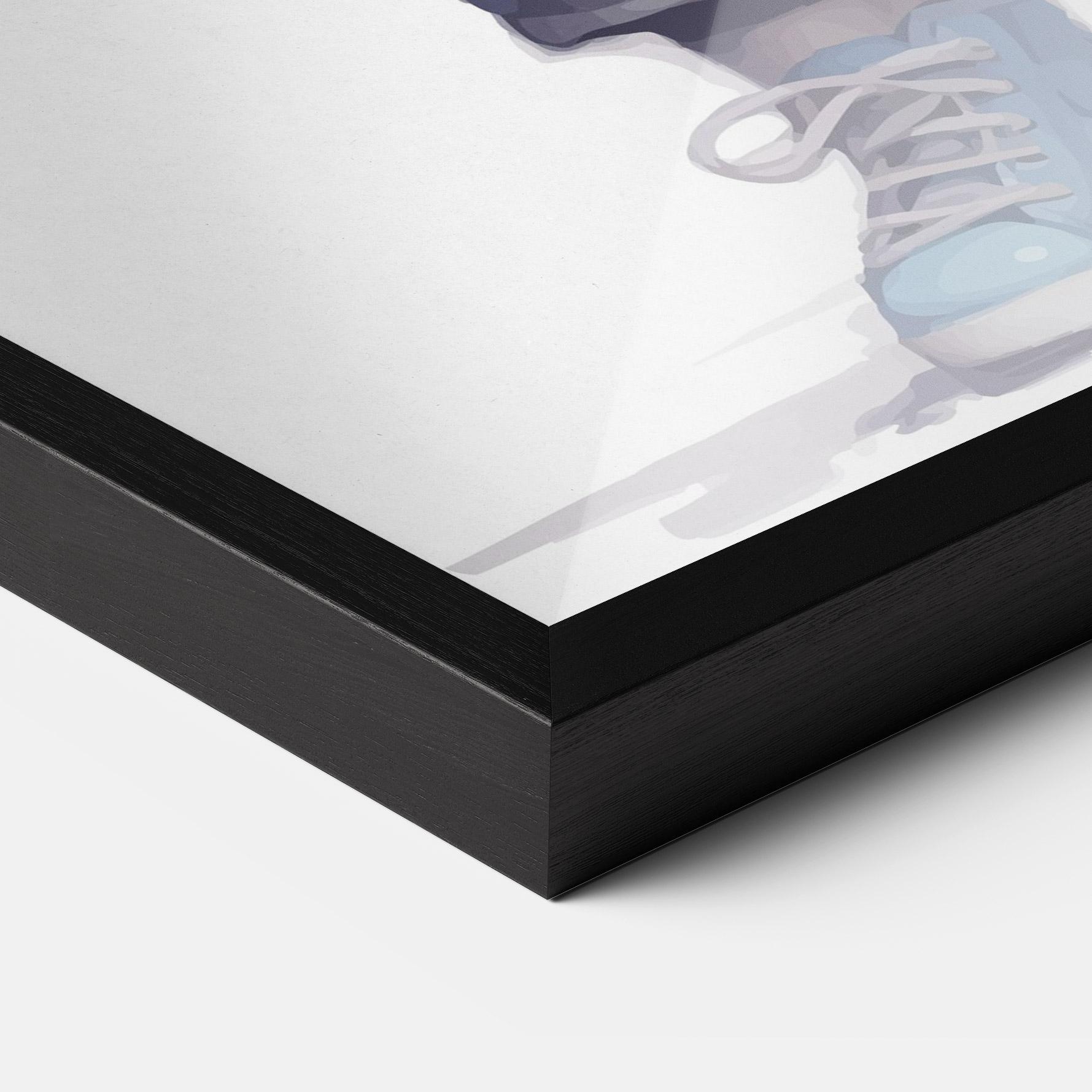 Plakat w Ramie Glasses Bear mockup 3