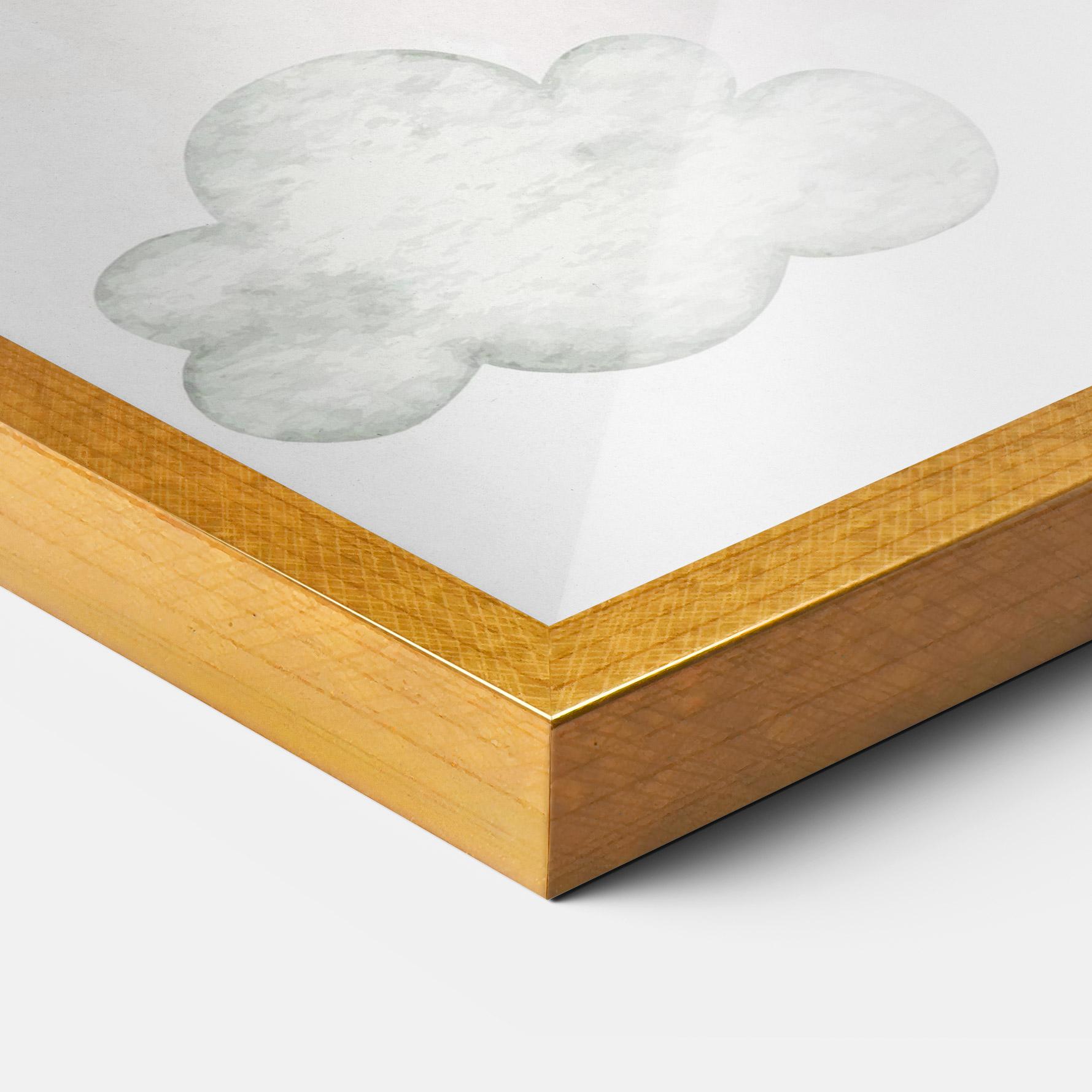 Plakat w Ramie Balloon Bunny mockup 3