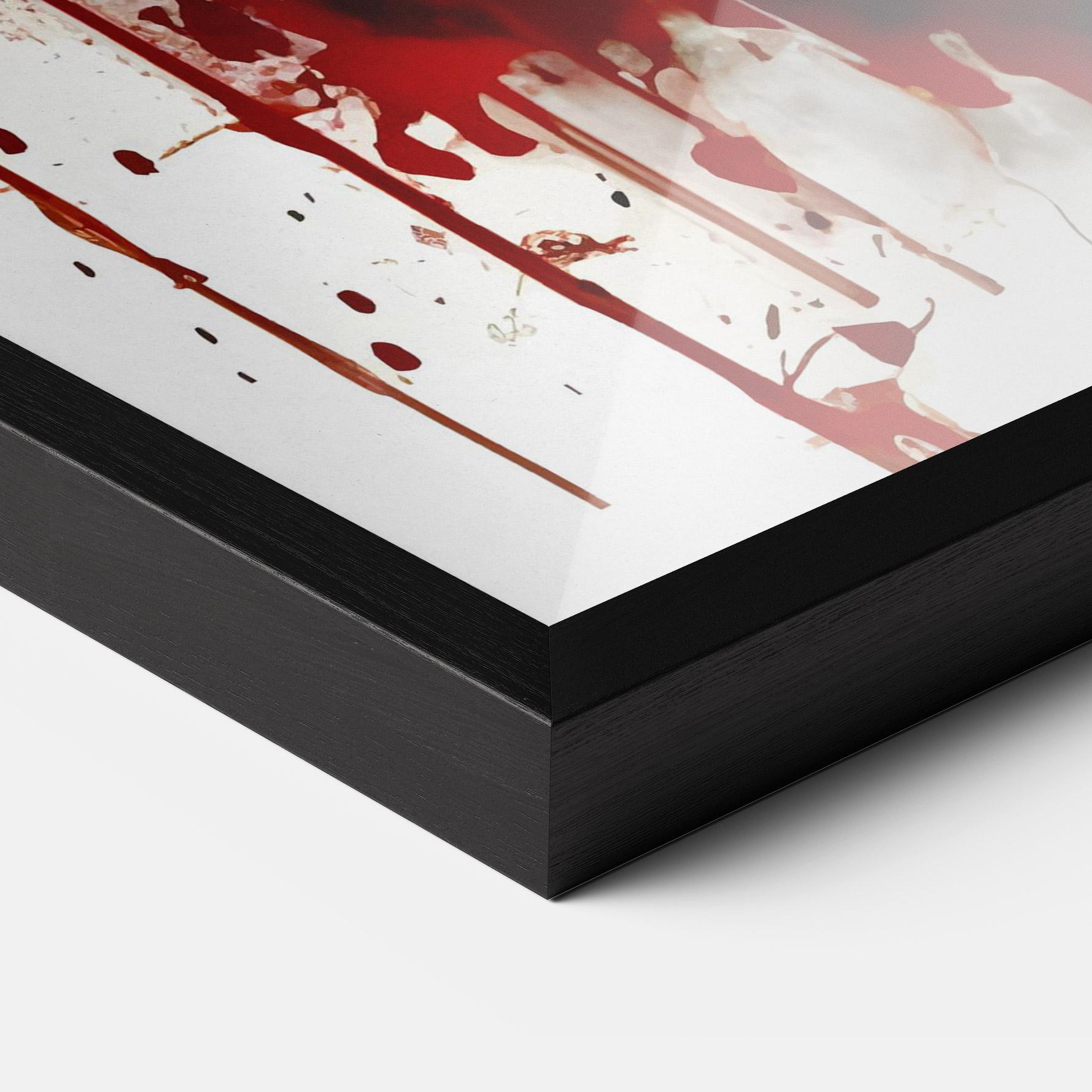 Plakat w Ramie Half Batman mockup 3