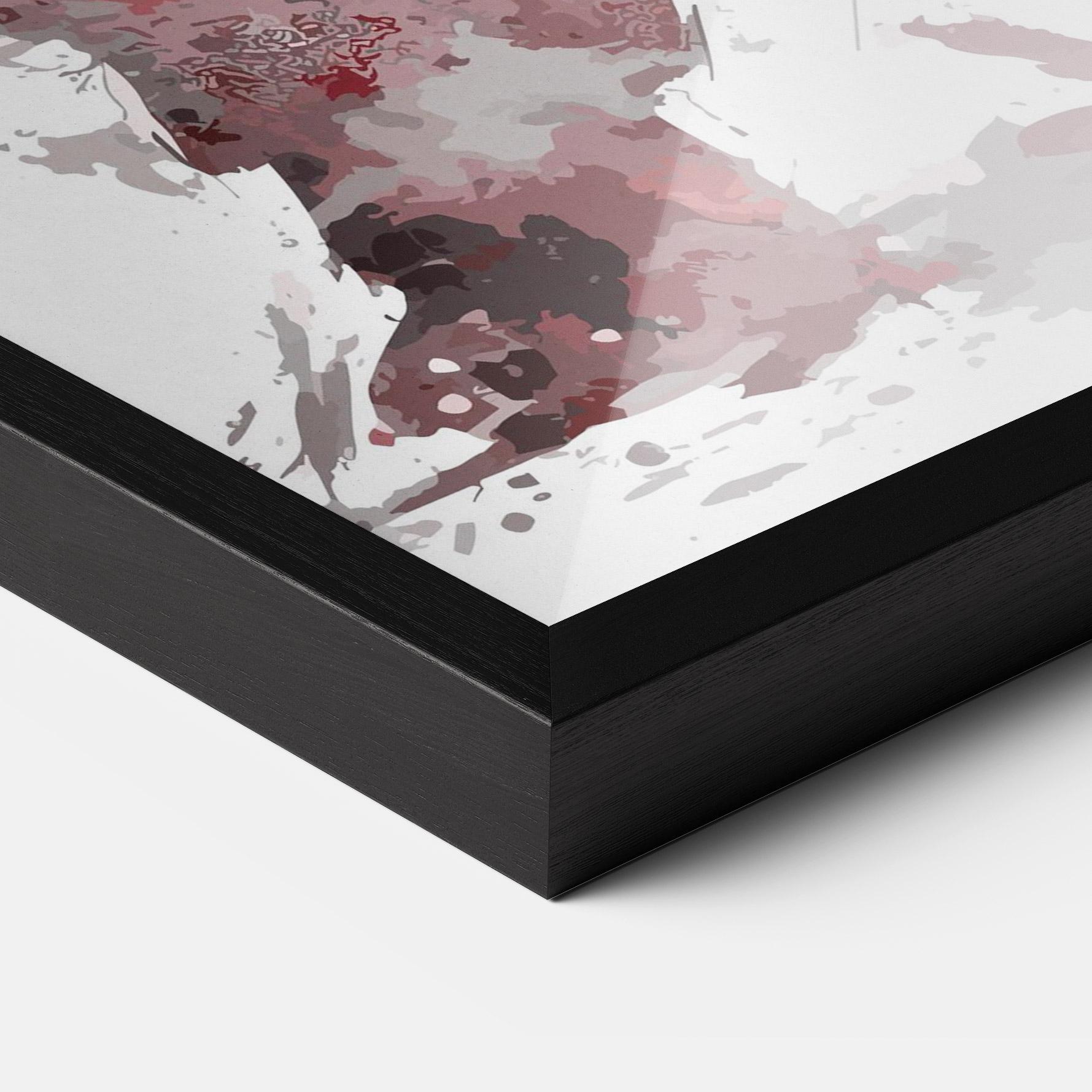 Plakat w Ramie Red Sentinel Prime mockup 3