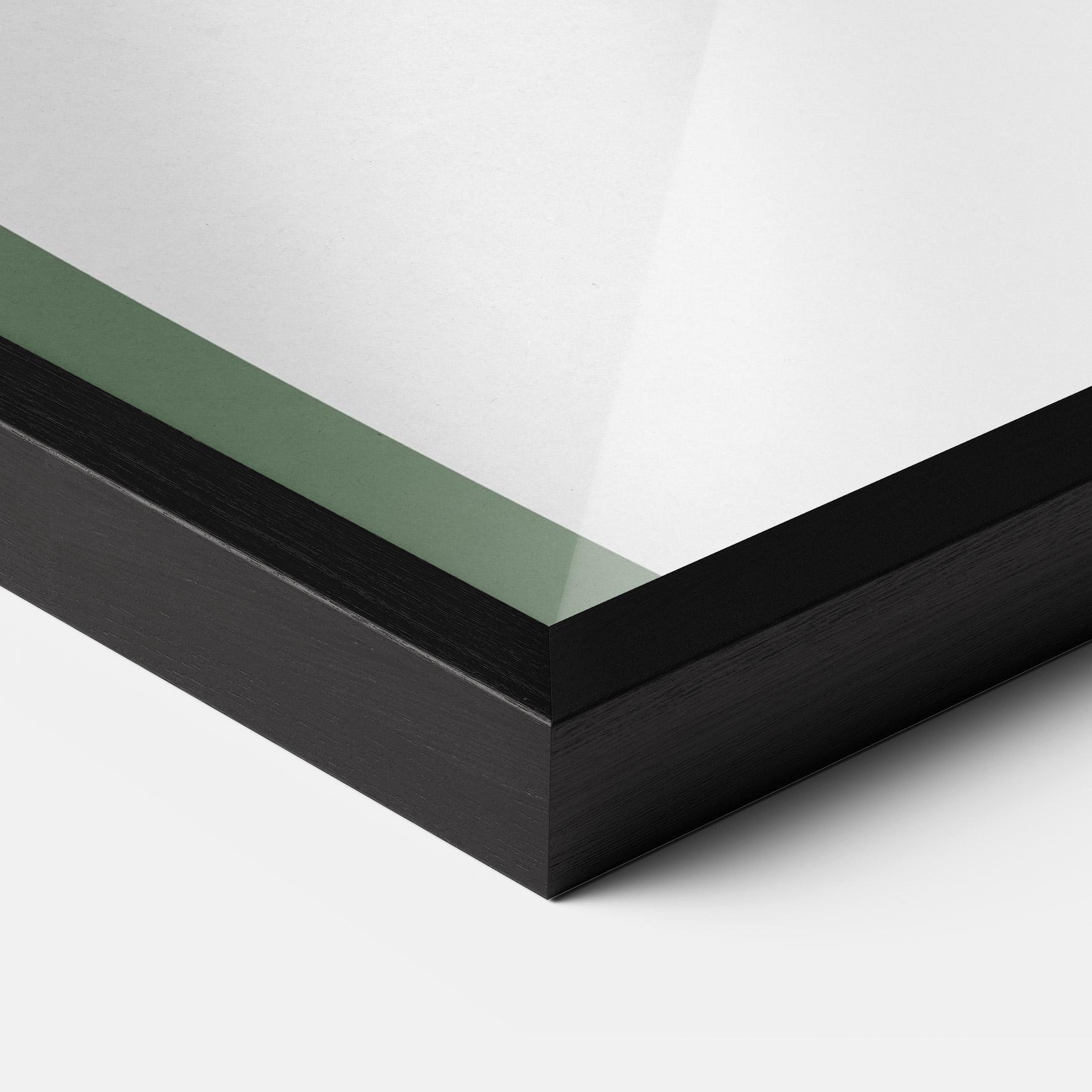 Plakat w Ramie Cute Icebear Drawing mockup 3