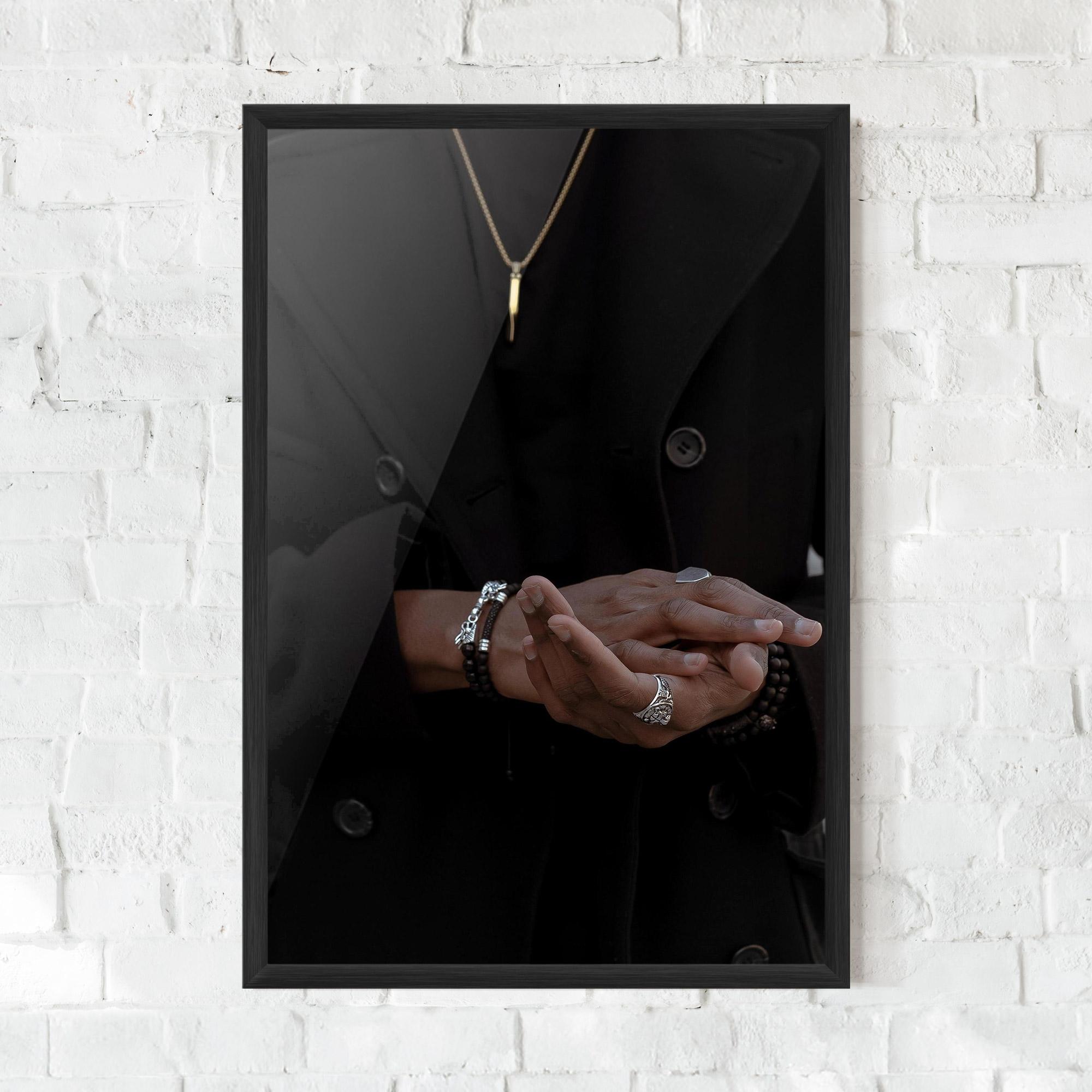 Plakat w Ramie Man Accessories mockup 0