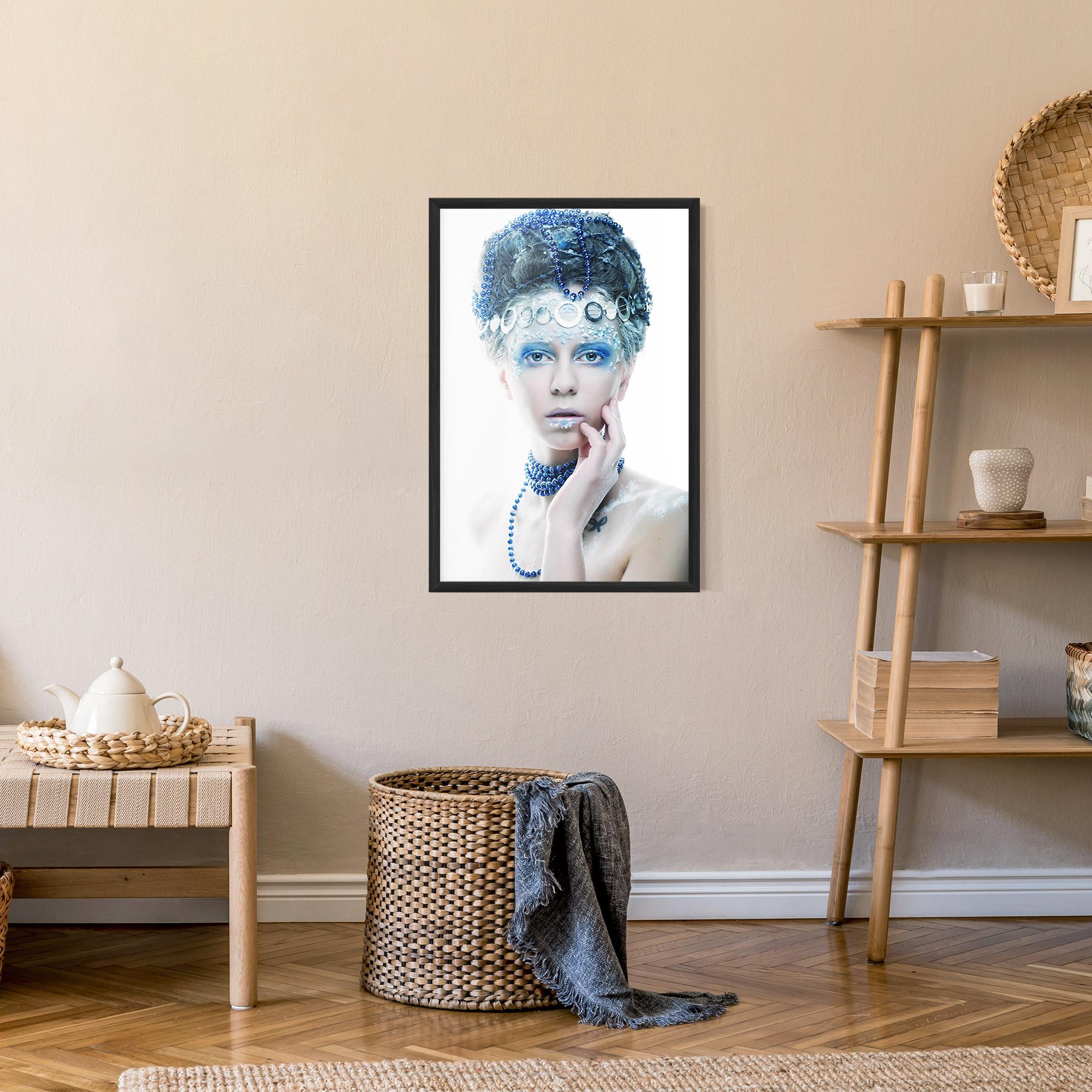 Plakat w Ramie Blue Fairy Woman mockup 9