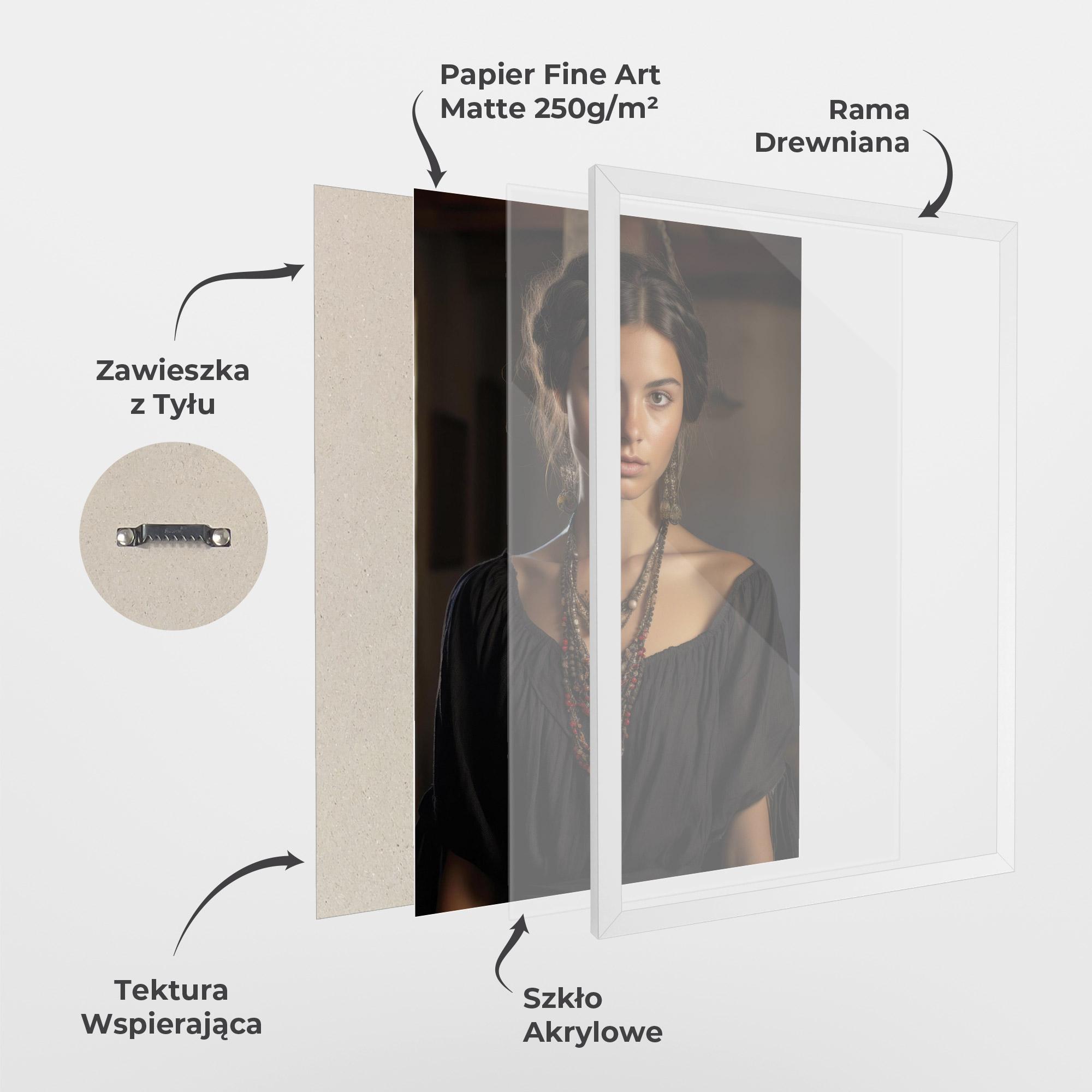 Plakat w Ramie Handmade Jewelry mockup 1