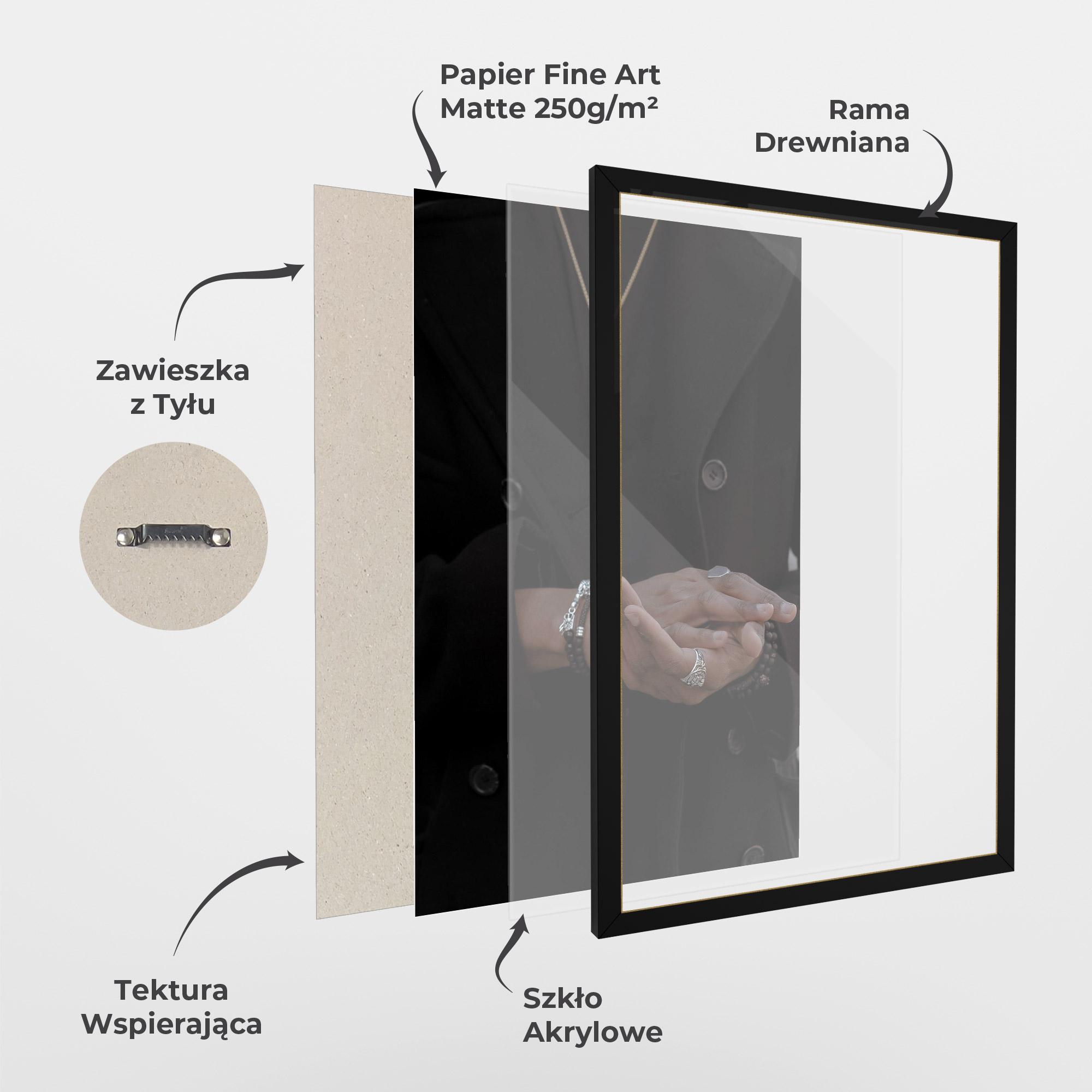 Plakat w Ramie Man Accessories mockup 1