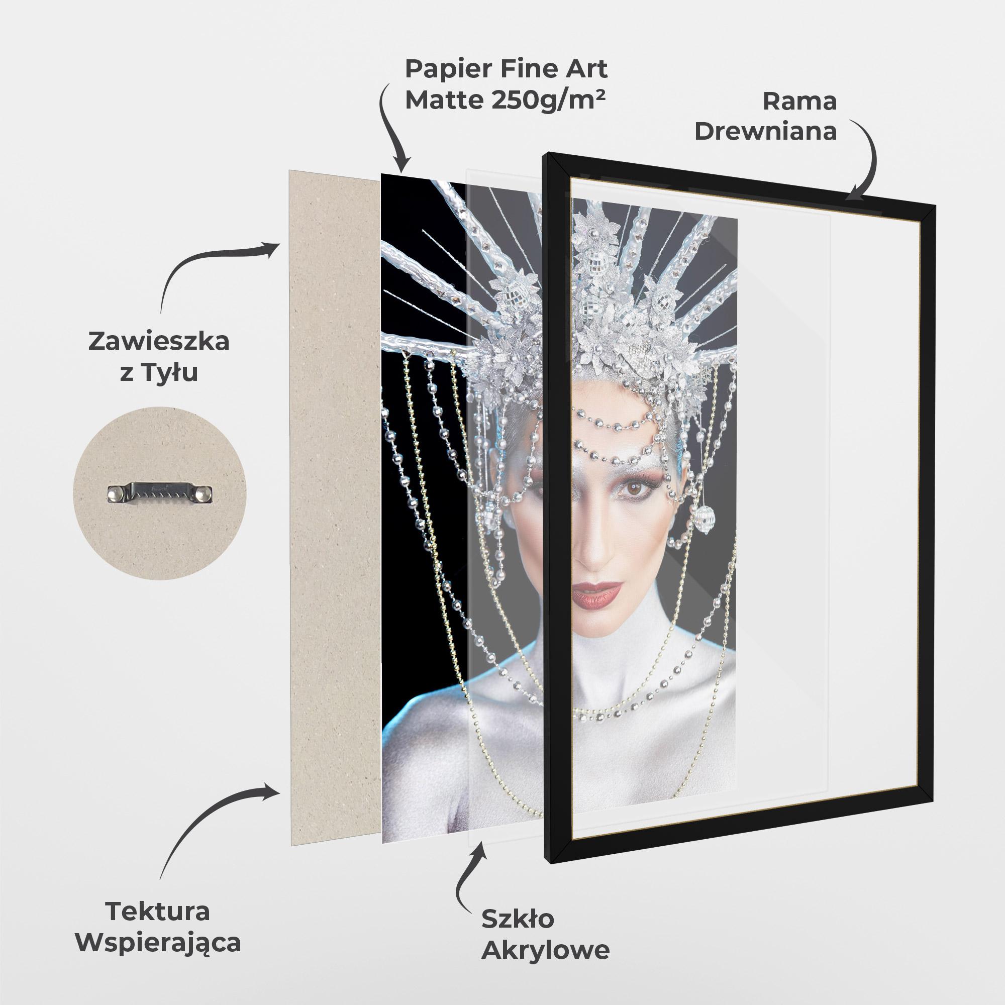 Plakat w Ramie Statue Liberty Accessory mockup 1