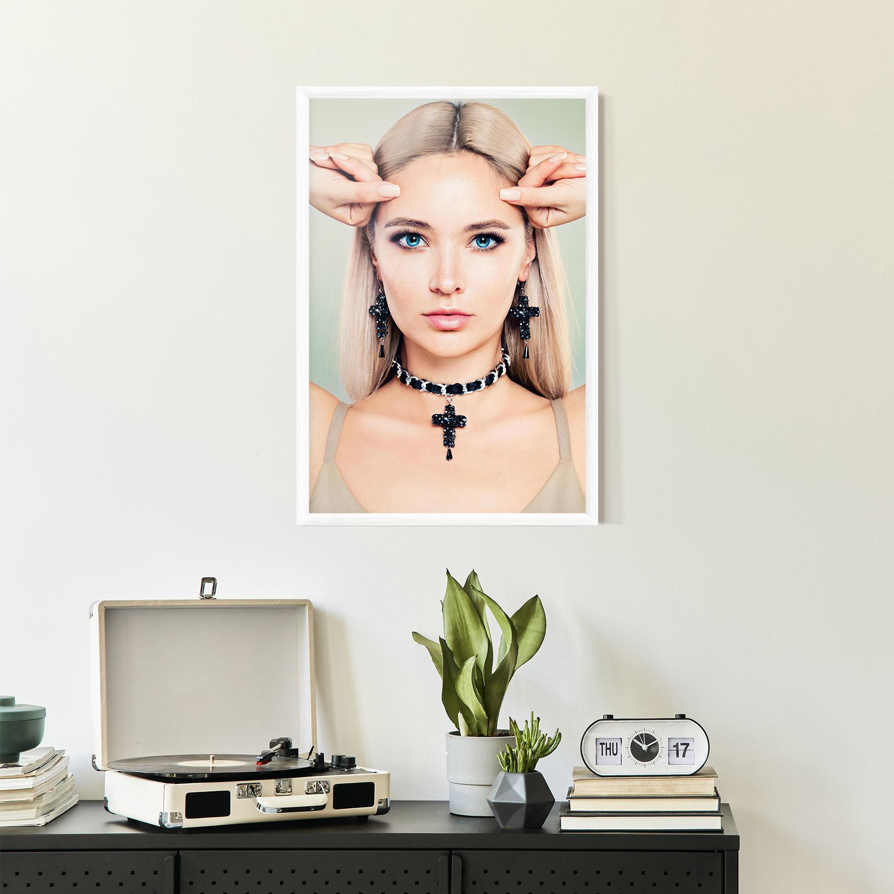 Plakat w Ramie Matchy Earrings Necklaces mockup 2