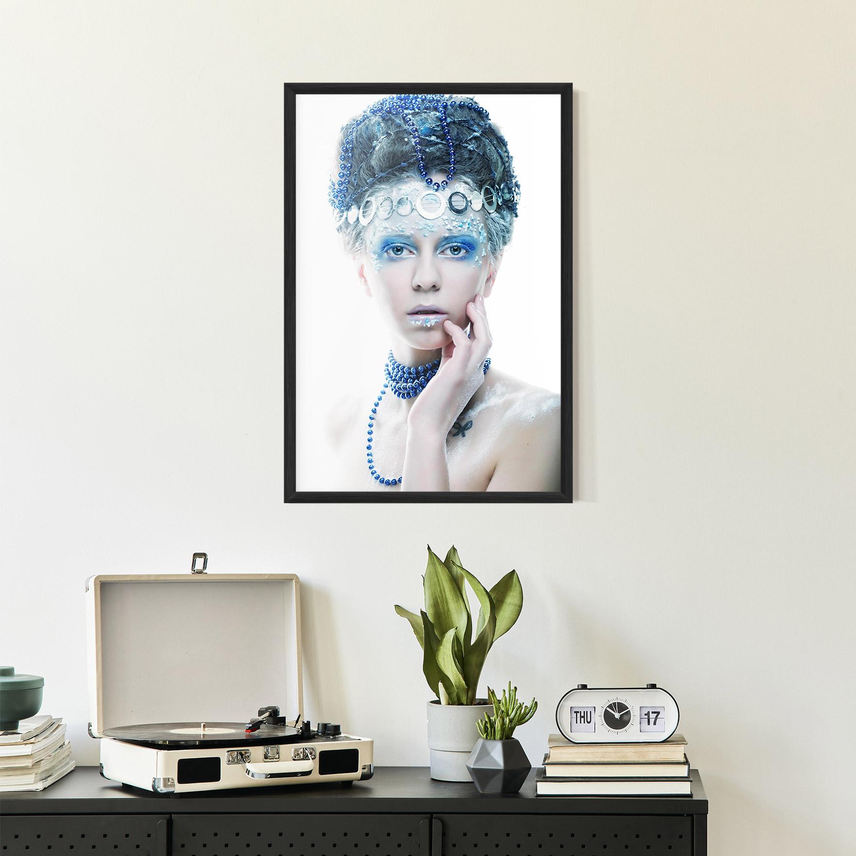 Plakat w Ramie Blue Fairy Woman mockup 2