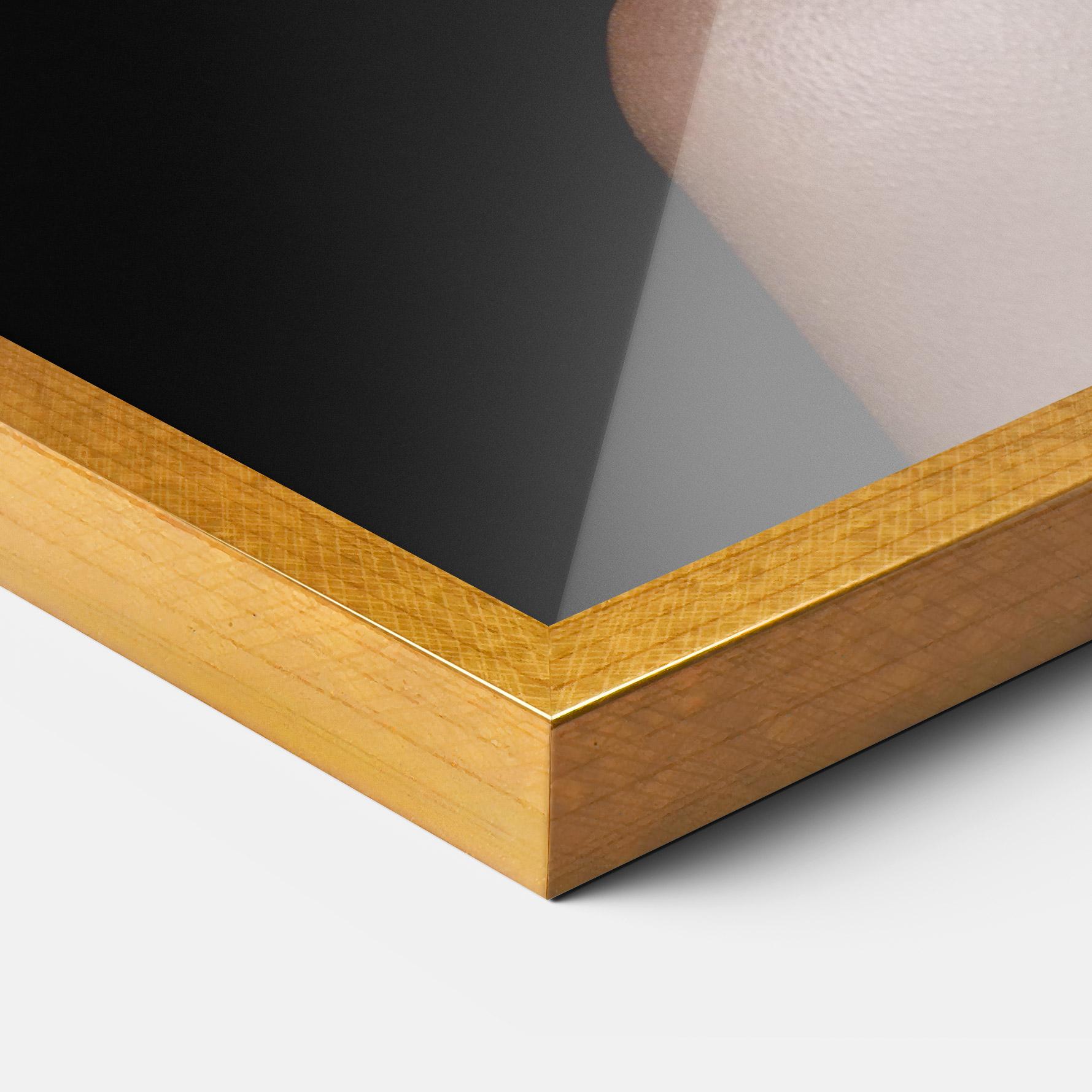 Plakat w Ramie Big Circle Earring mockup 3