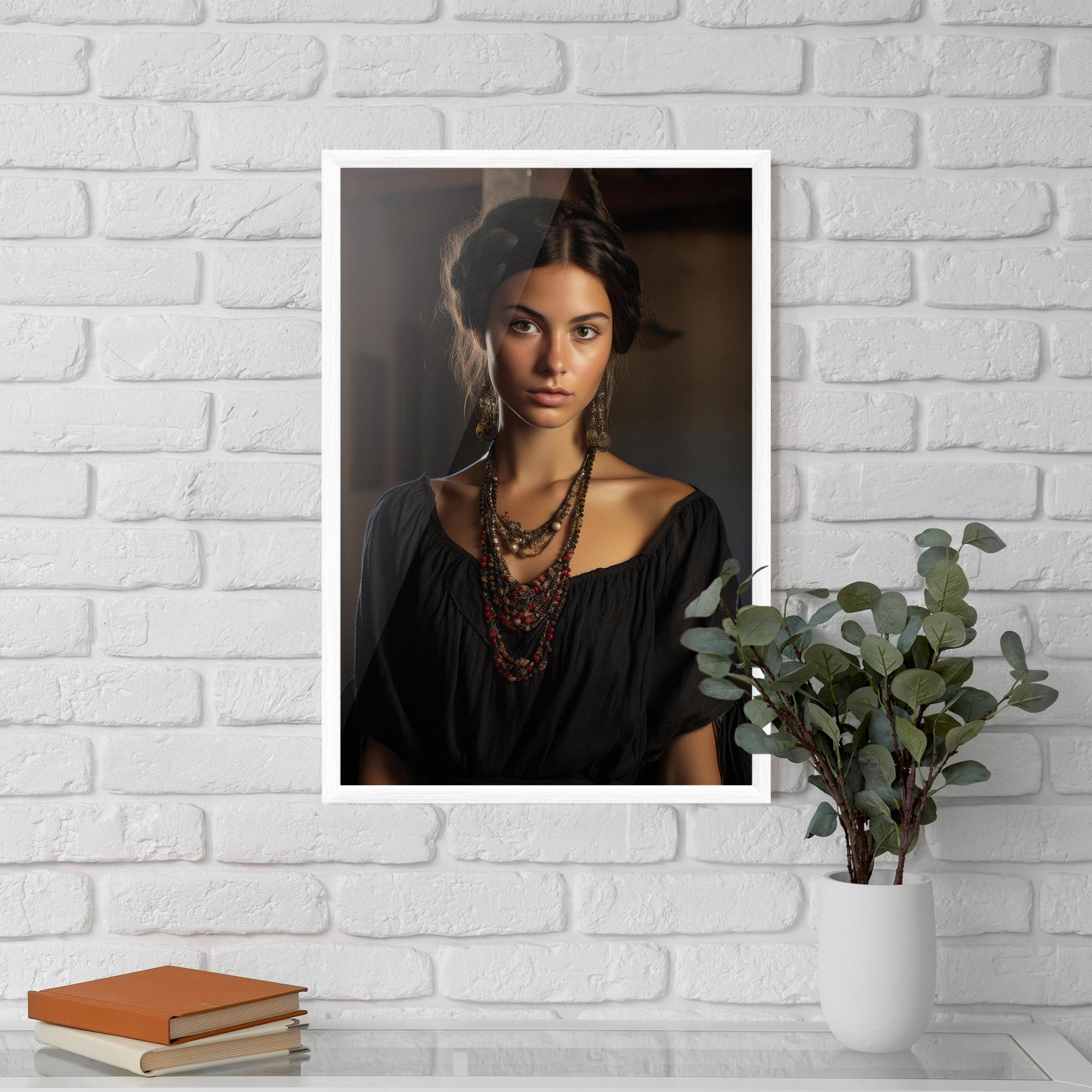 Plakat w Ramie Handmade Jewelry mockup 5
