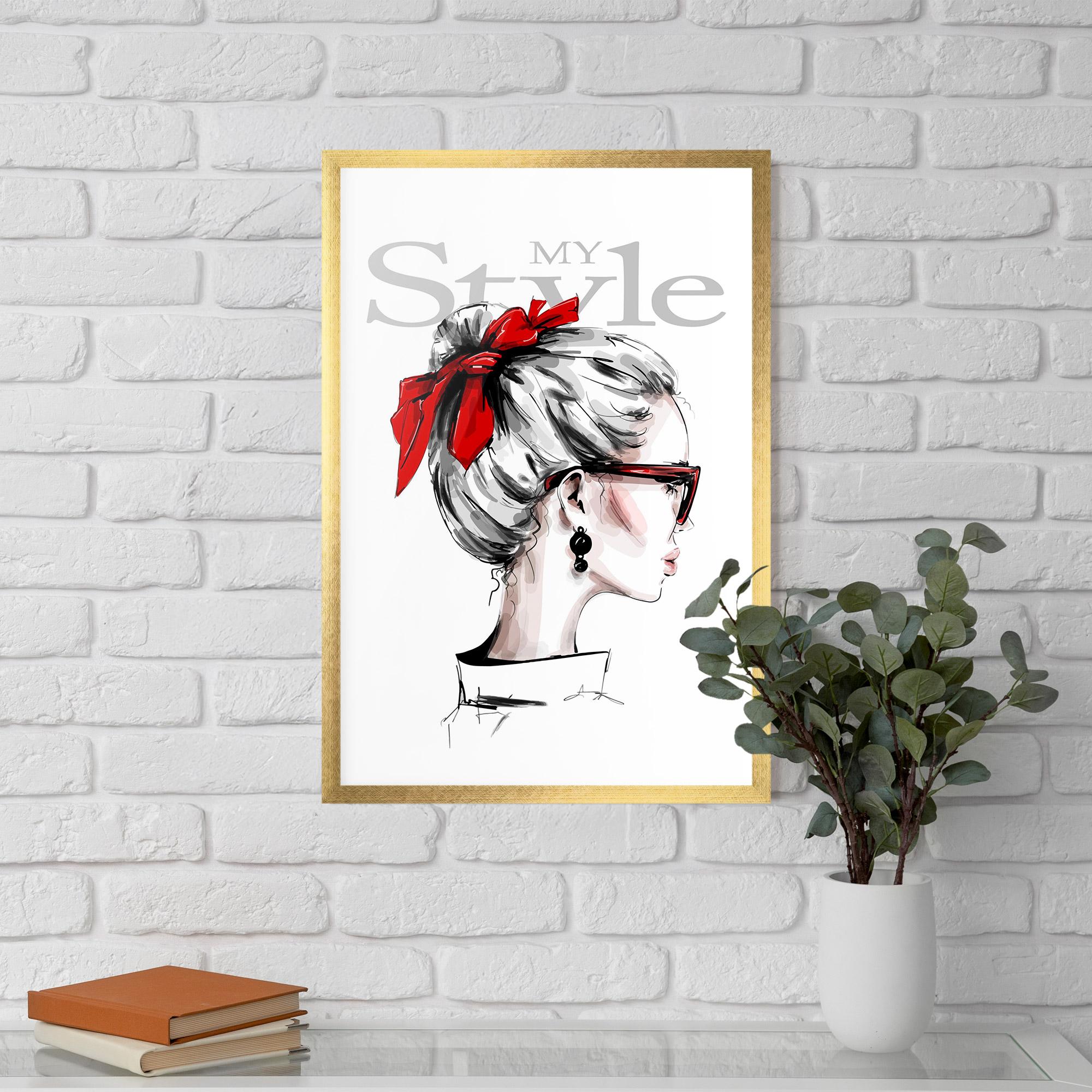 Plakat w Ramie My Style mockup 5