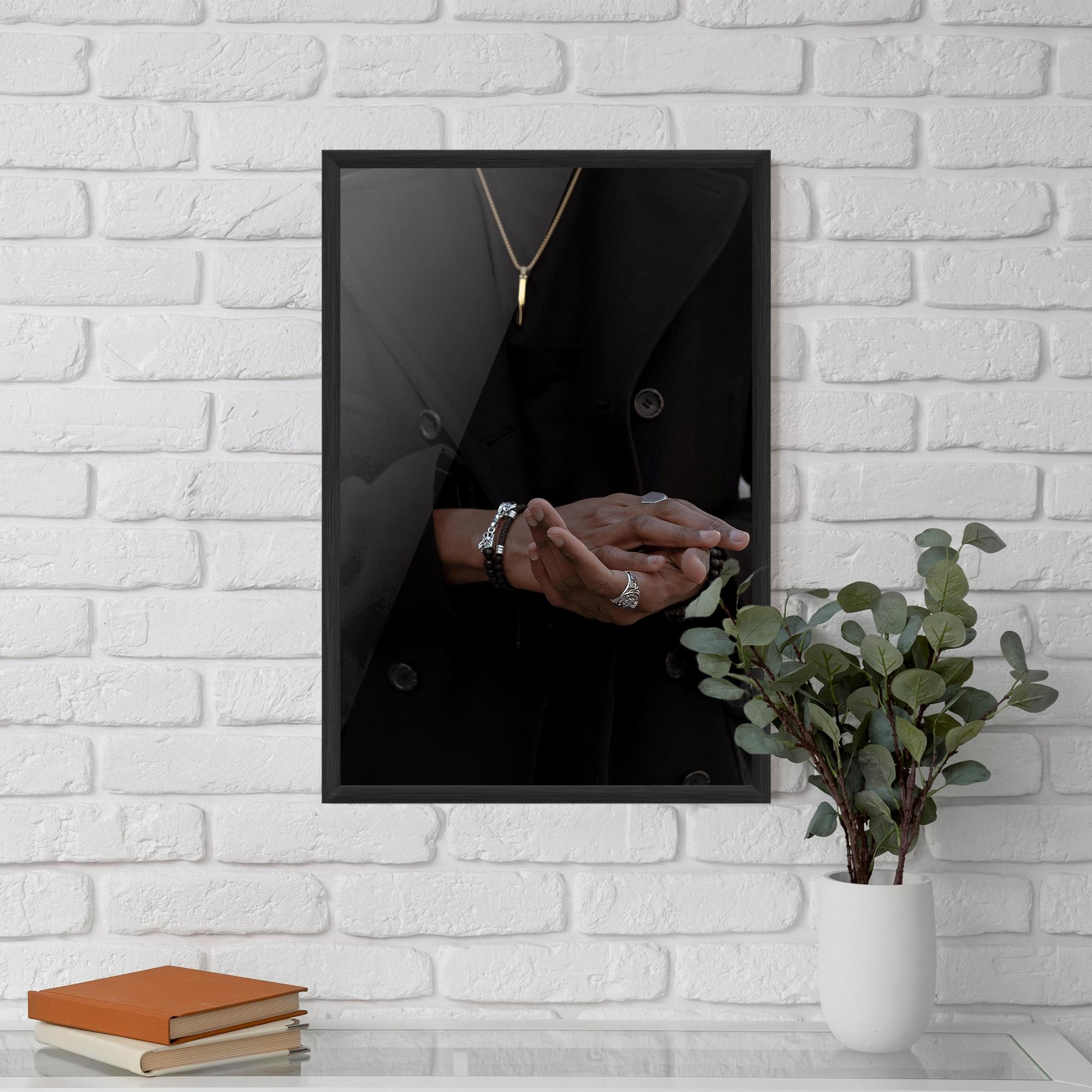 Plakat w Ramie Man Accessories mockup 5