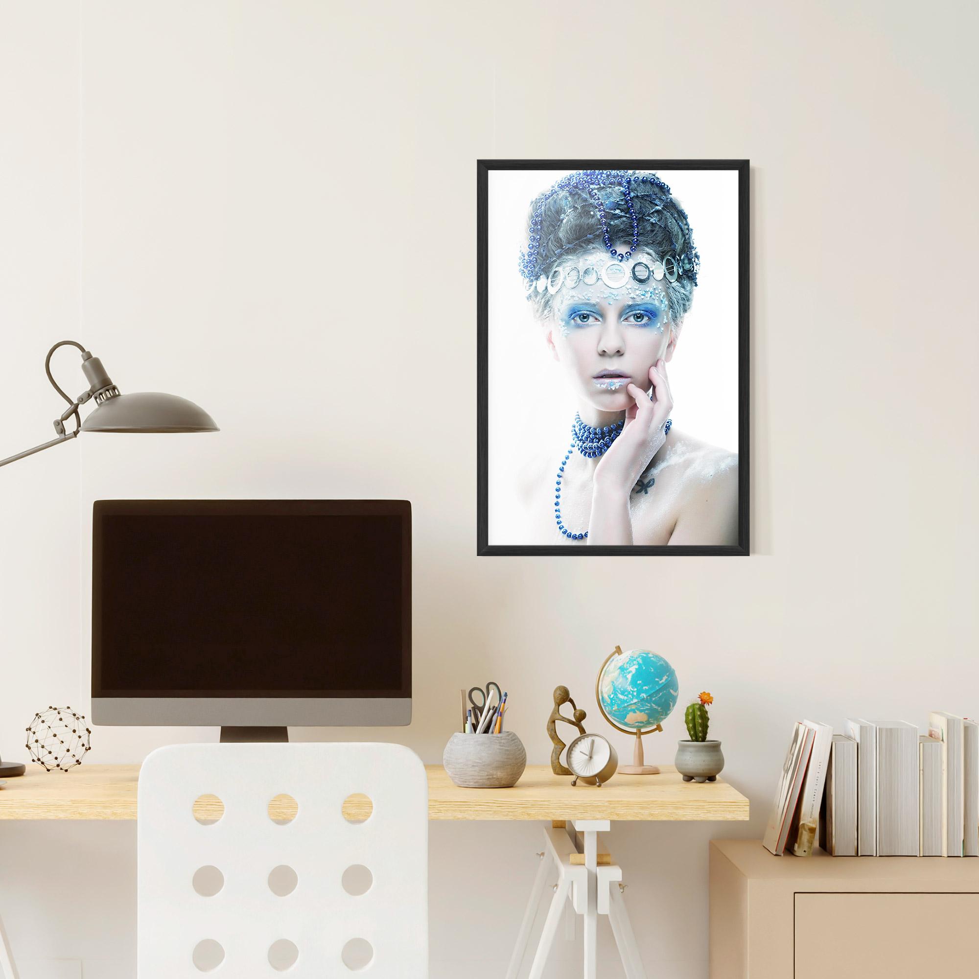 Plakat w Ramie Blue Fairy Woman mockup 6