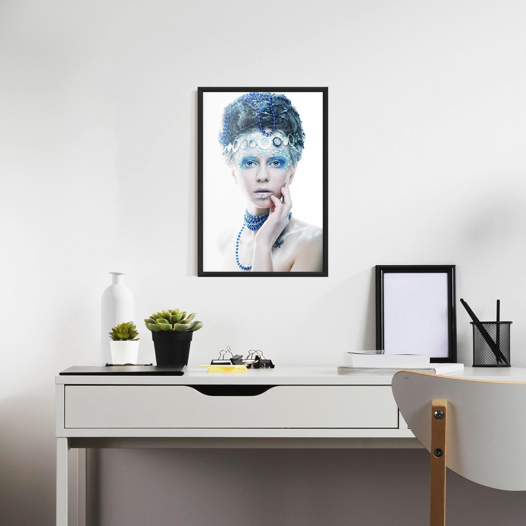 Plakat w Ramie Blue Fairy Woman mockup 7