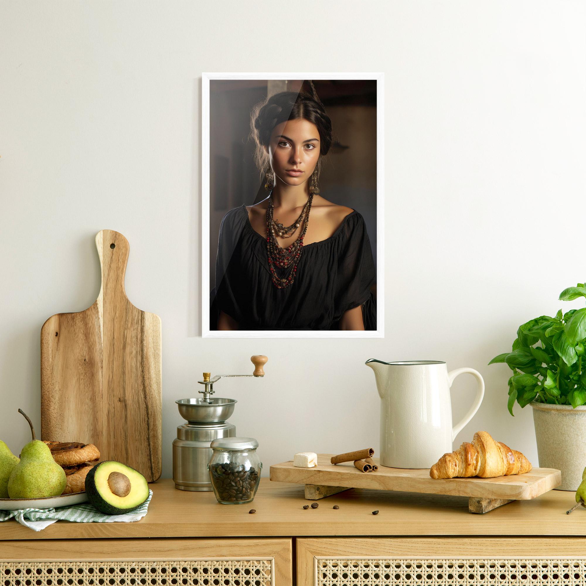 Plakat w Ramie Handmade Jewelry mockup 8