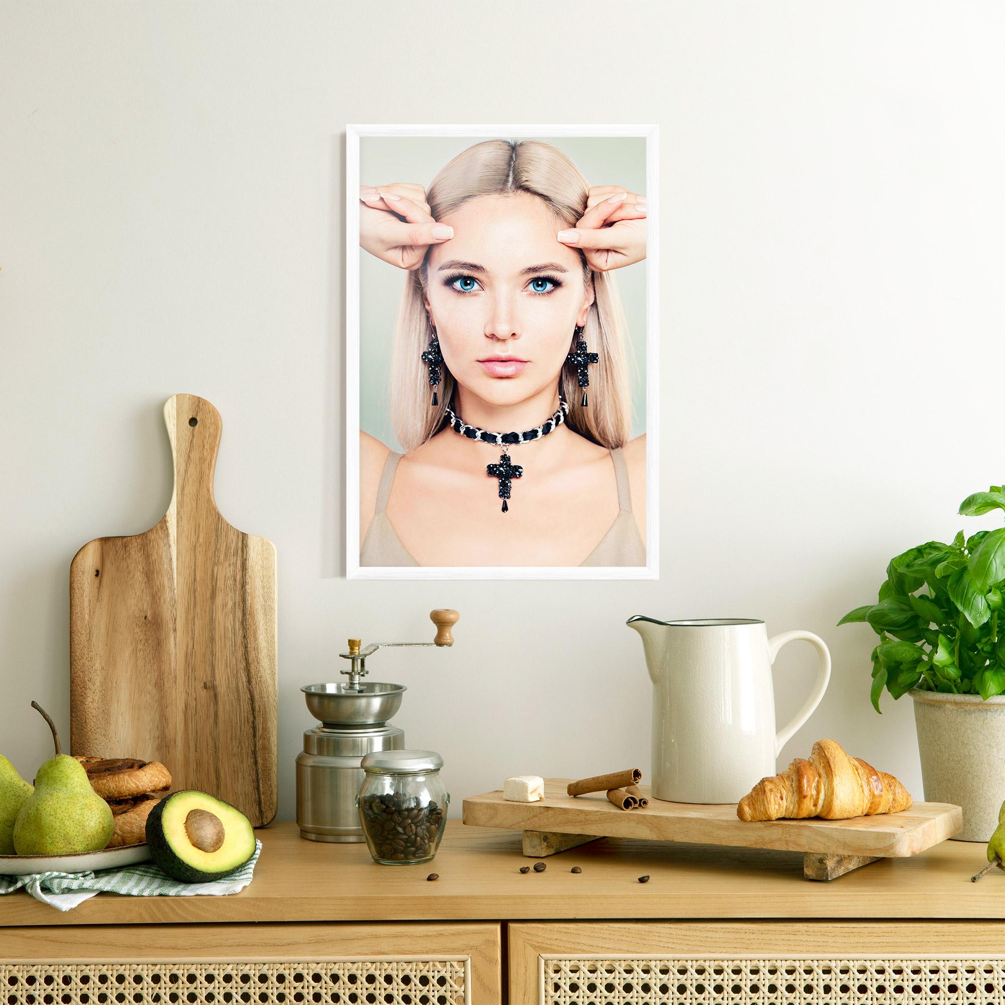 Plakat w Ramie Matchy Earrings Necklaces mockup 8