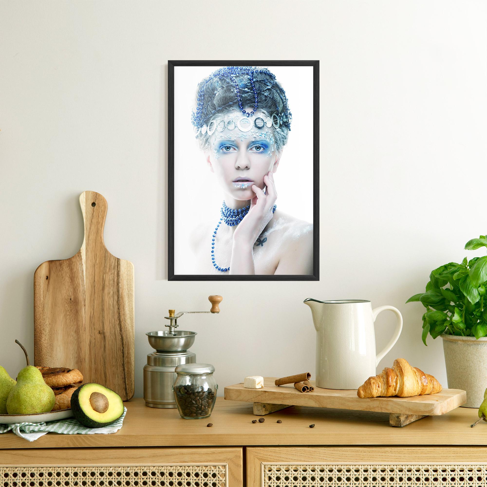 Plakat w Ramie Blue Fairy Woman mockup 8