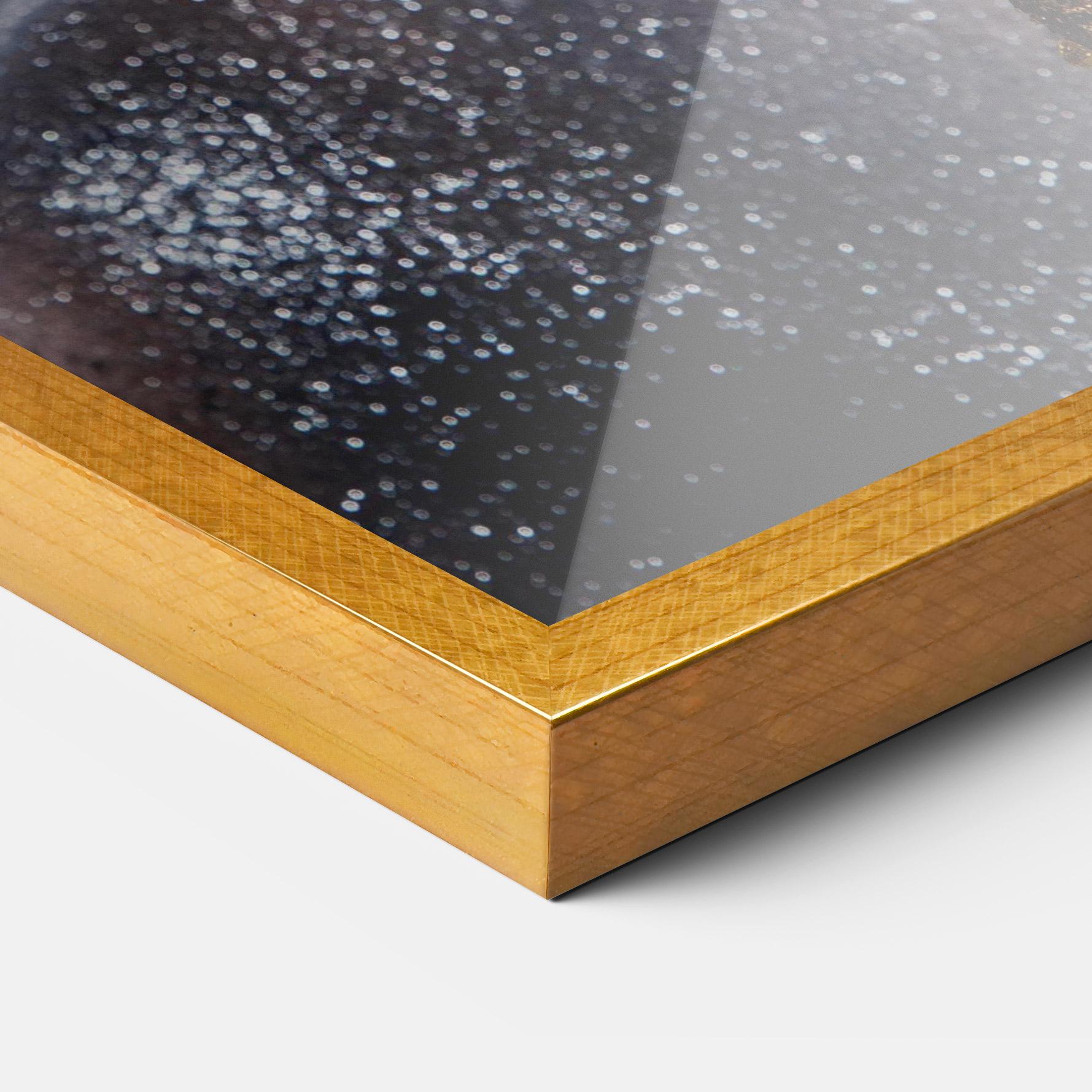 Plakat w Ramie Black Artistic Makeup mockup 3