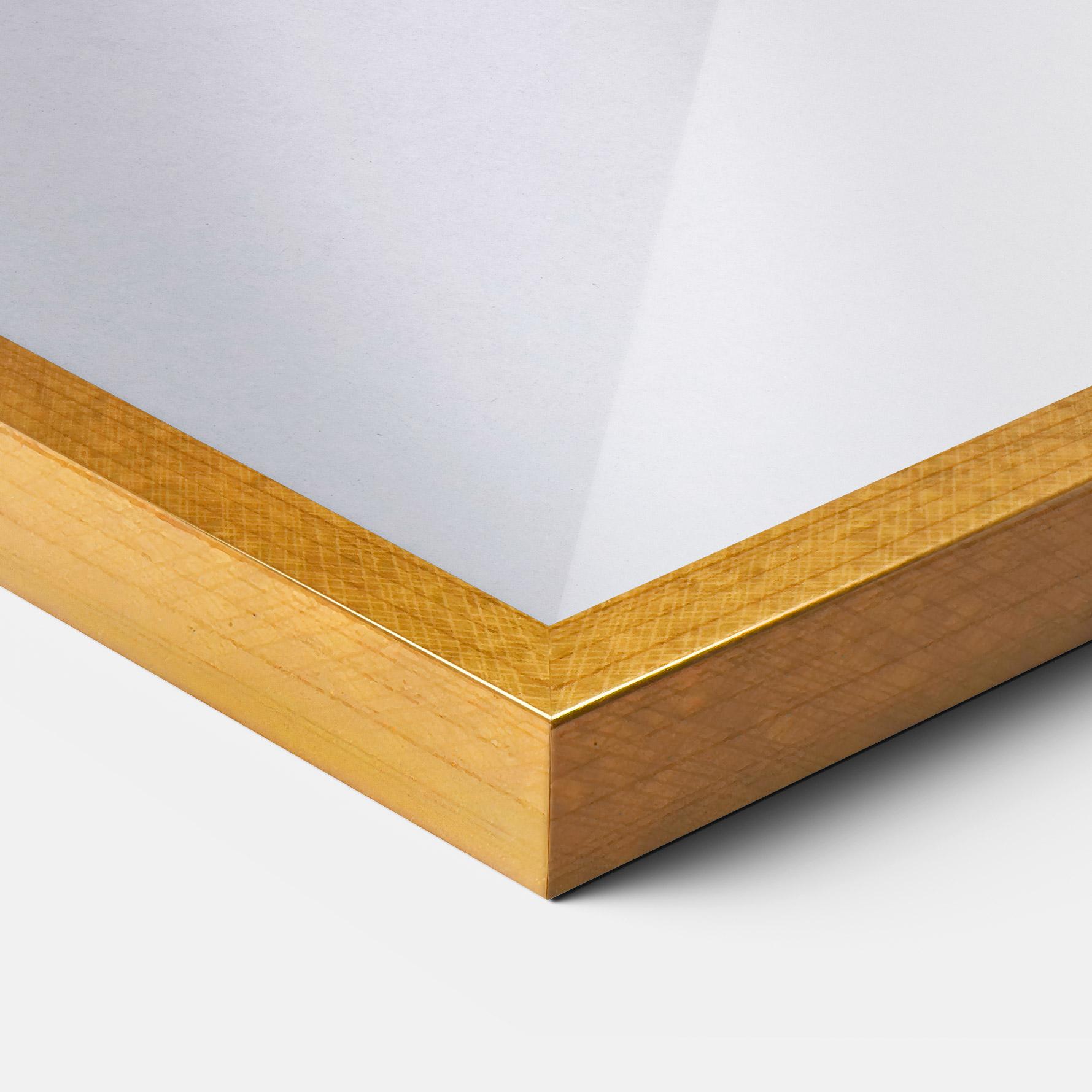 Plakat w Ramie Blue Eyelashes Makeup mockup 3