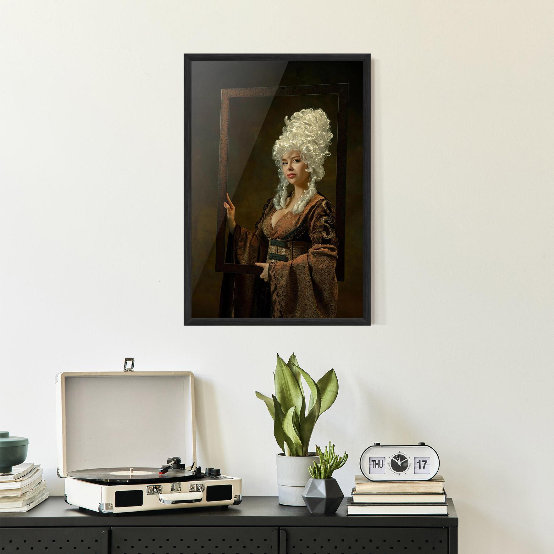 Plakat w Ramie Medieval Young Woman mockup 2