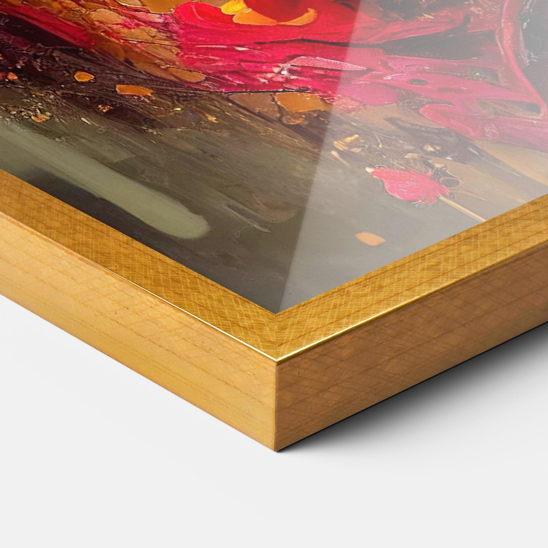 Plakat w Ramie Ebony Woman mockup 3