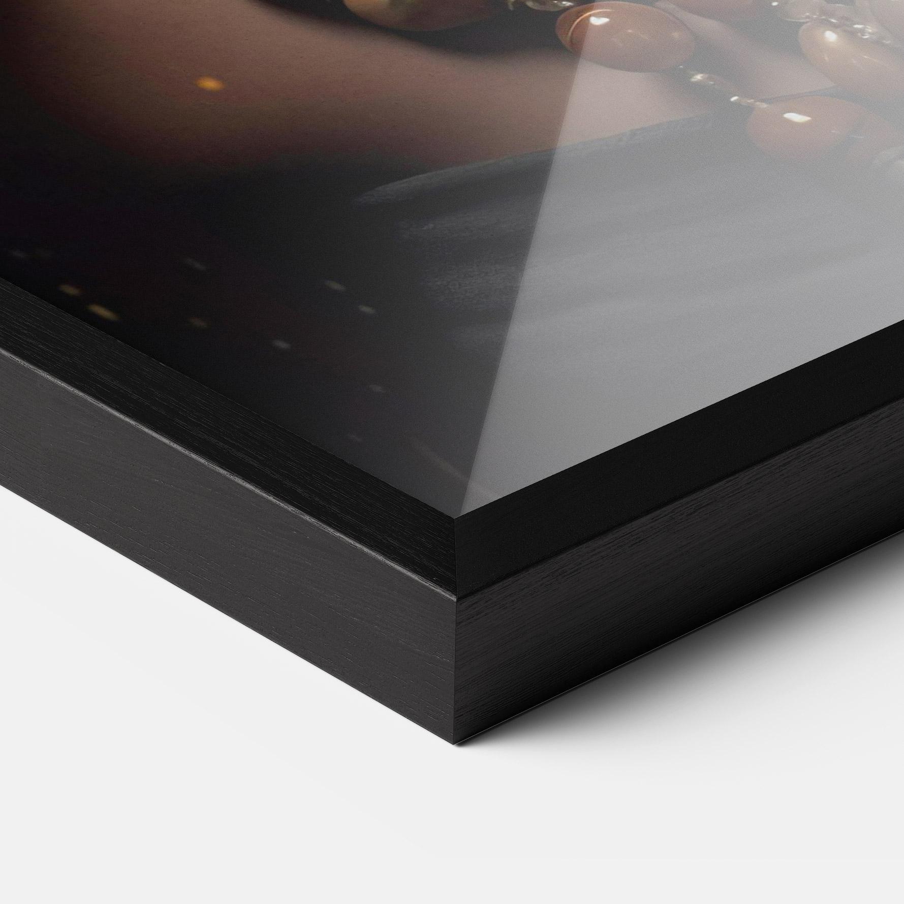 Plakat w Ramie African Orange Necklace mockup 3