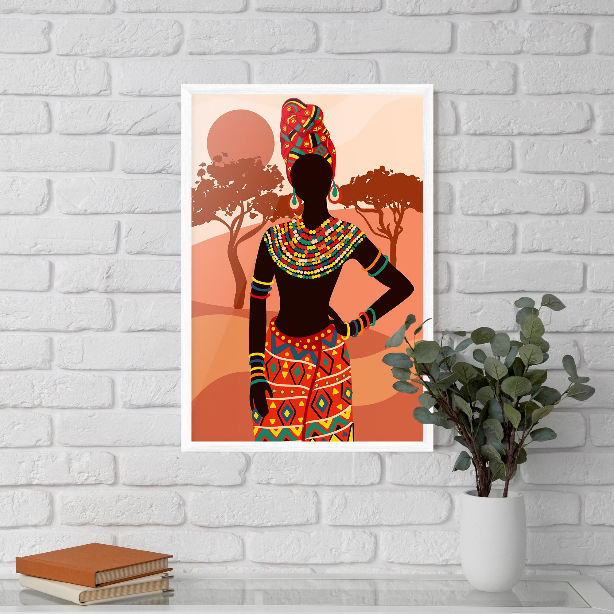 Plakat w Ramie Traditional Clothes mockup 5