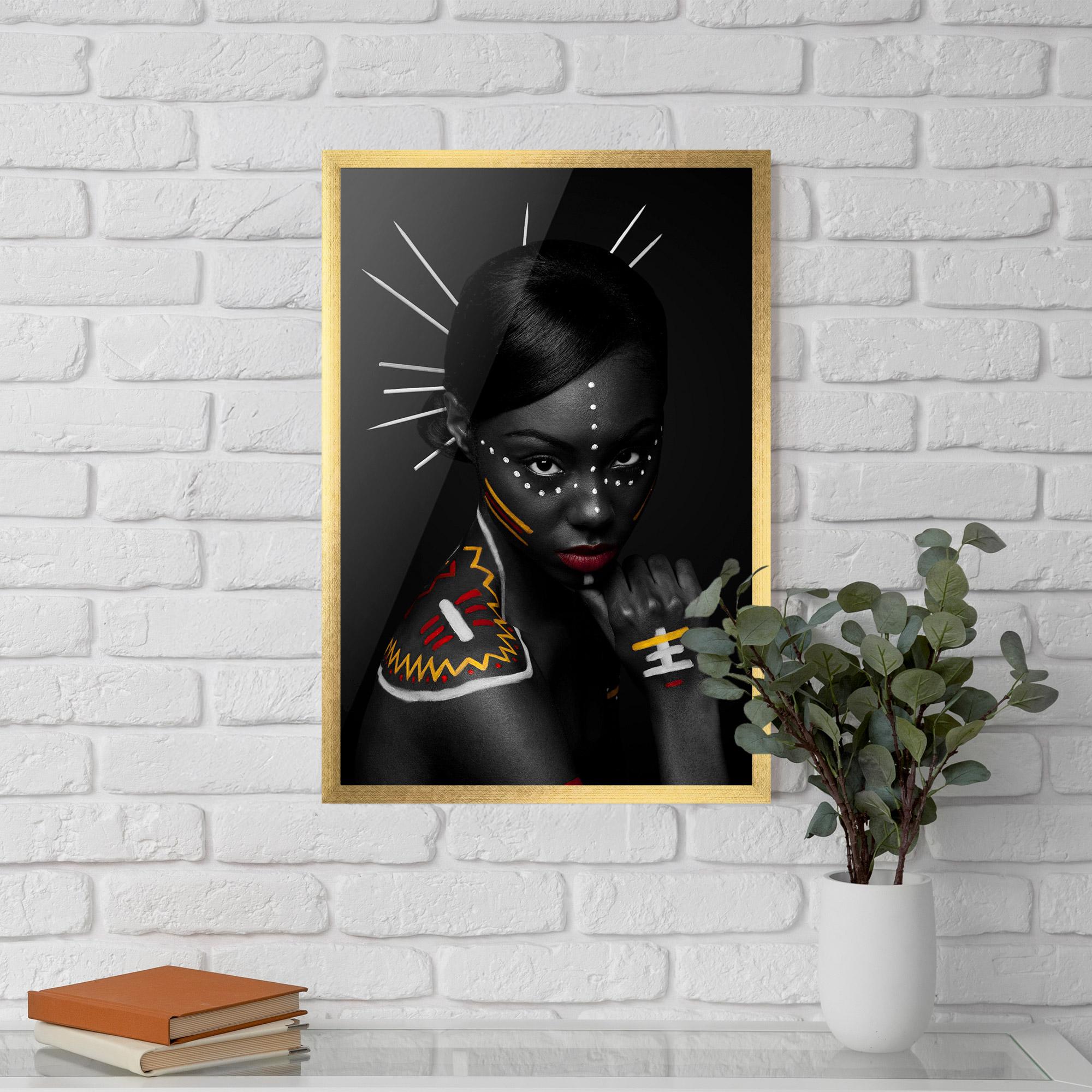 Plakat w Ramie Tribal Beauty mockup 5
