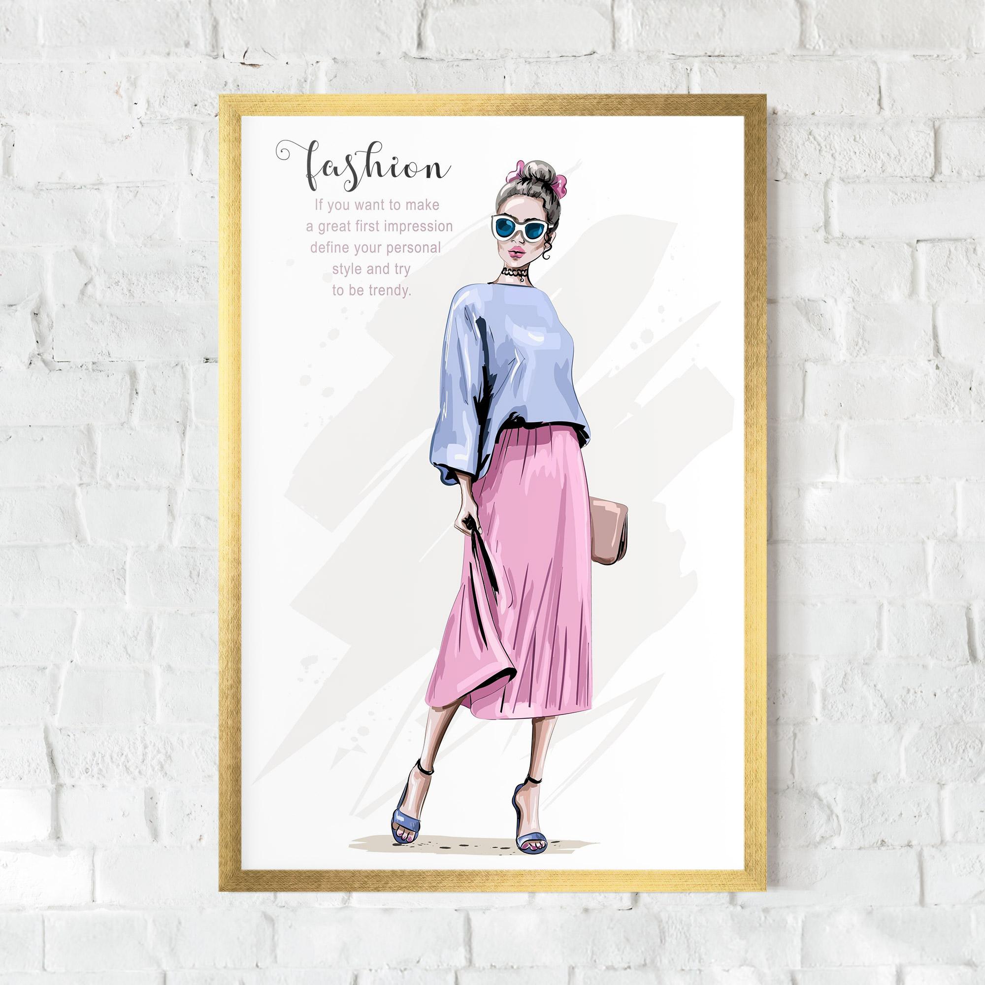 Plakat w Ramie Great Impression mockup 0