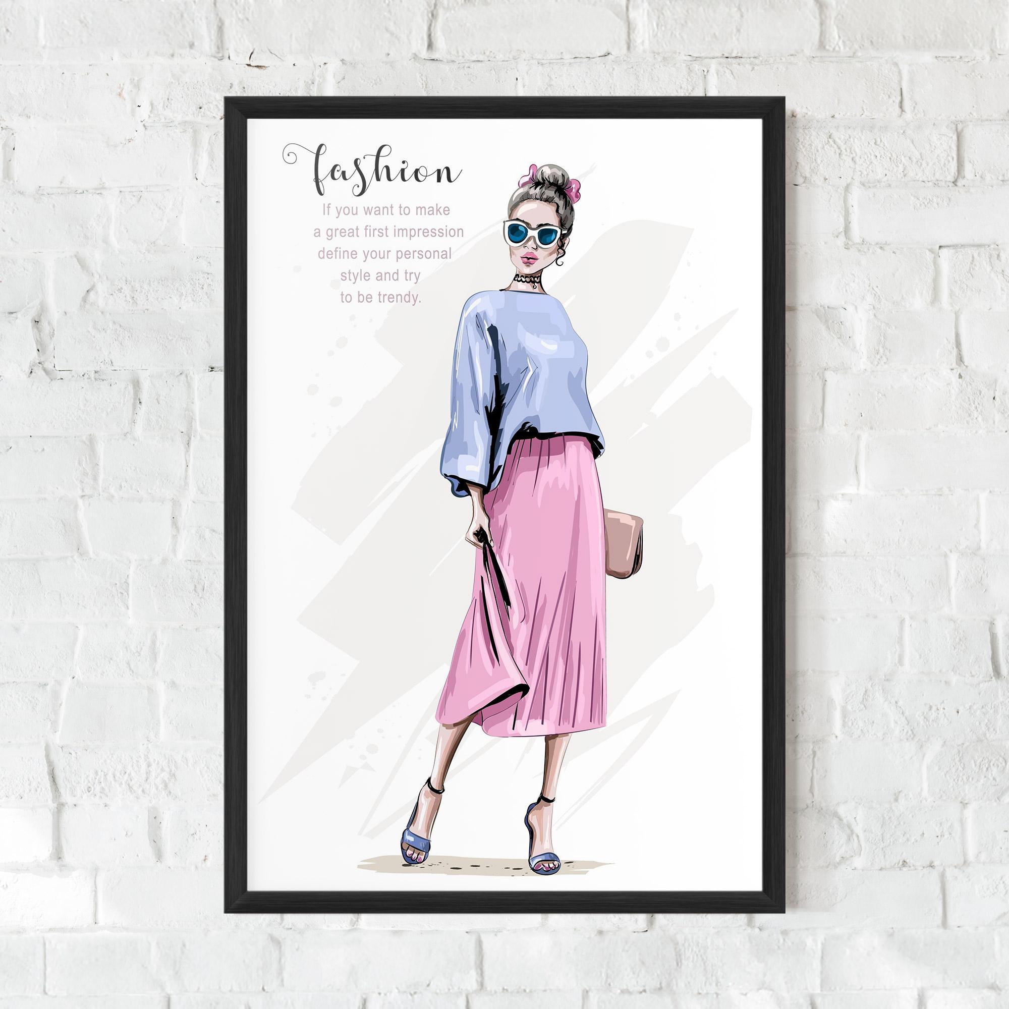 Plakat w Ramie Great Impression mockup 0