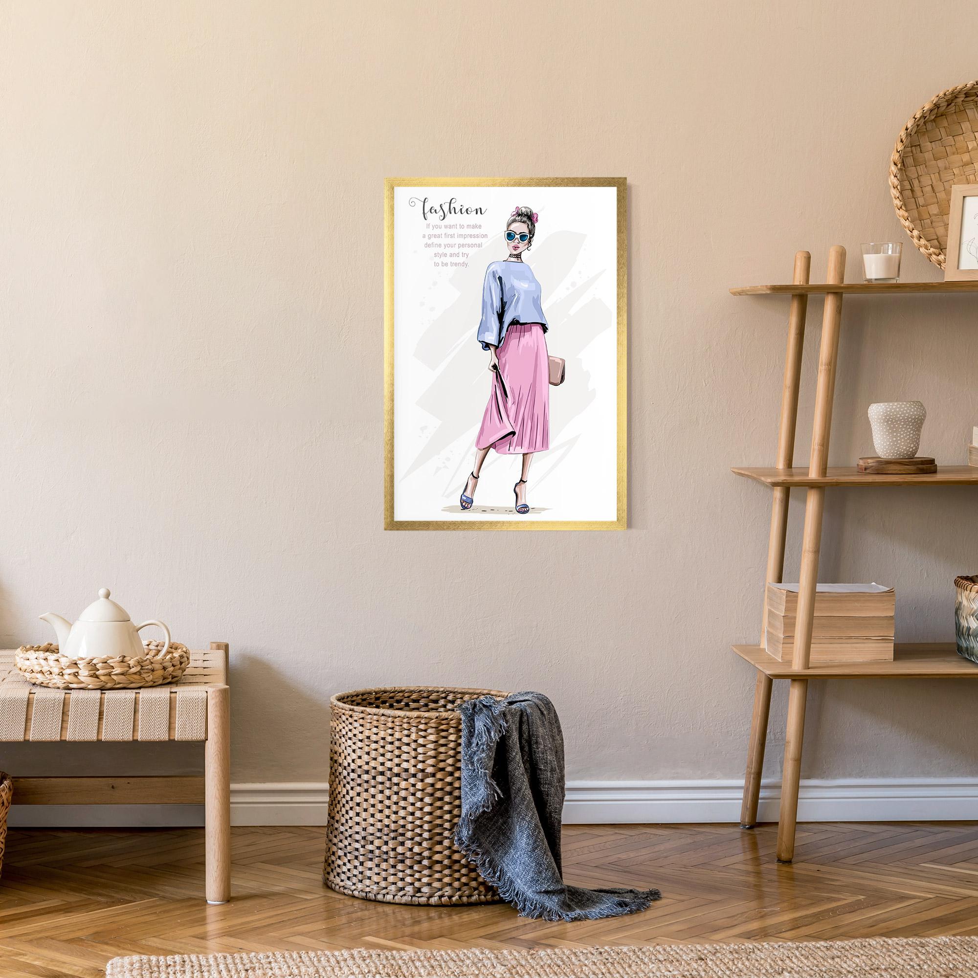 Plakat w Ramie Great Impression mockup 9