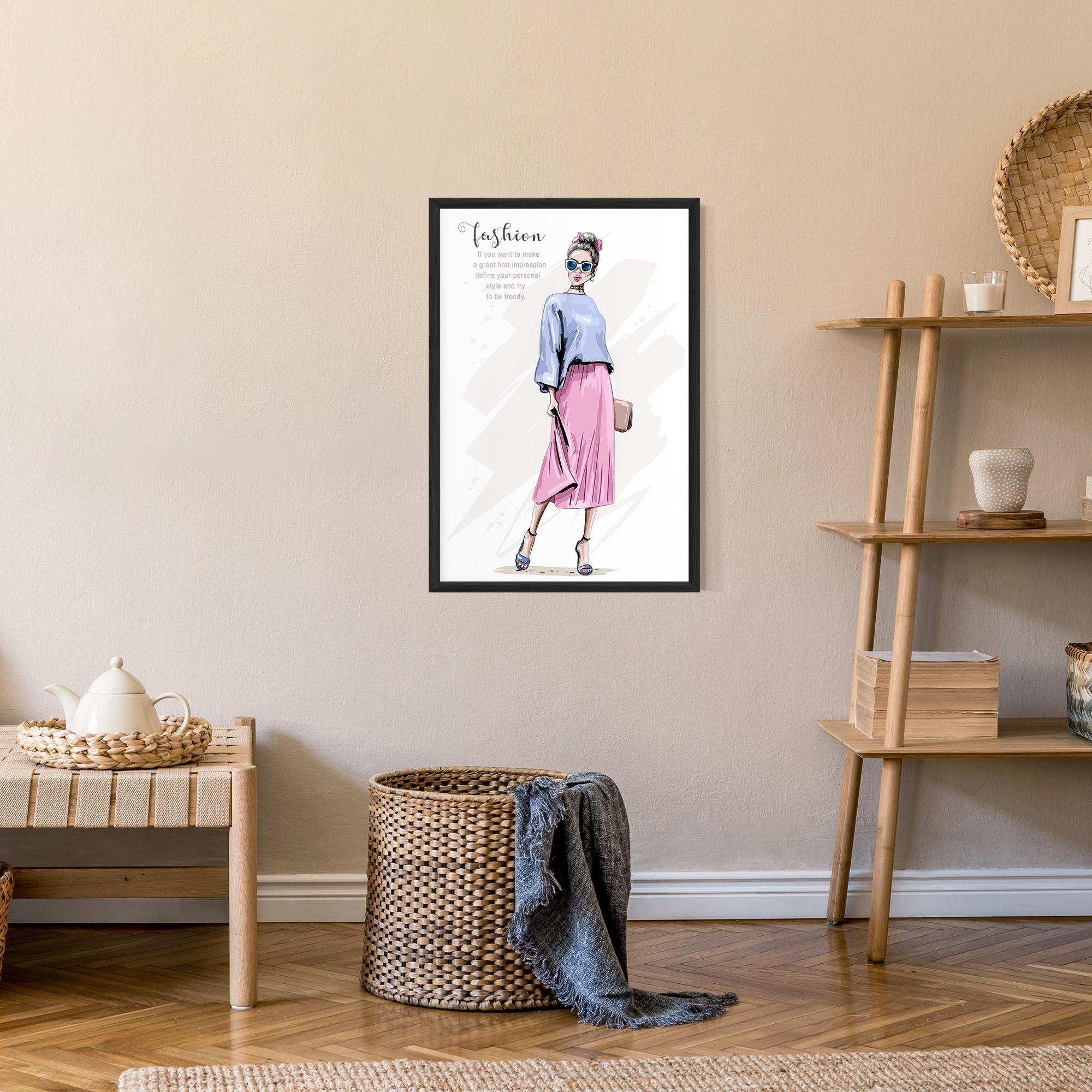 Plakat w Ramie Great Impression mockup 9