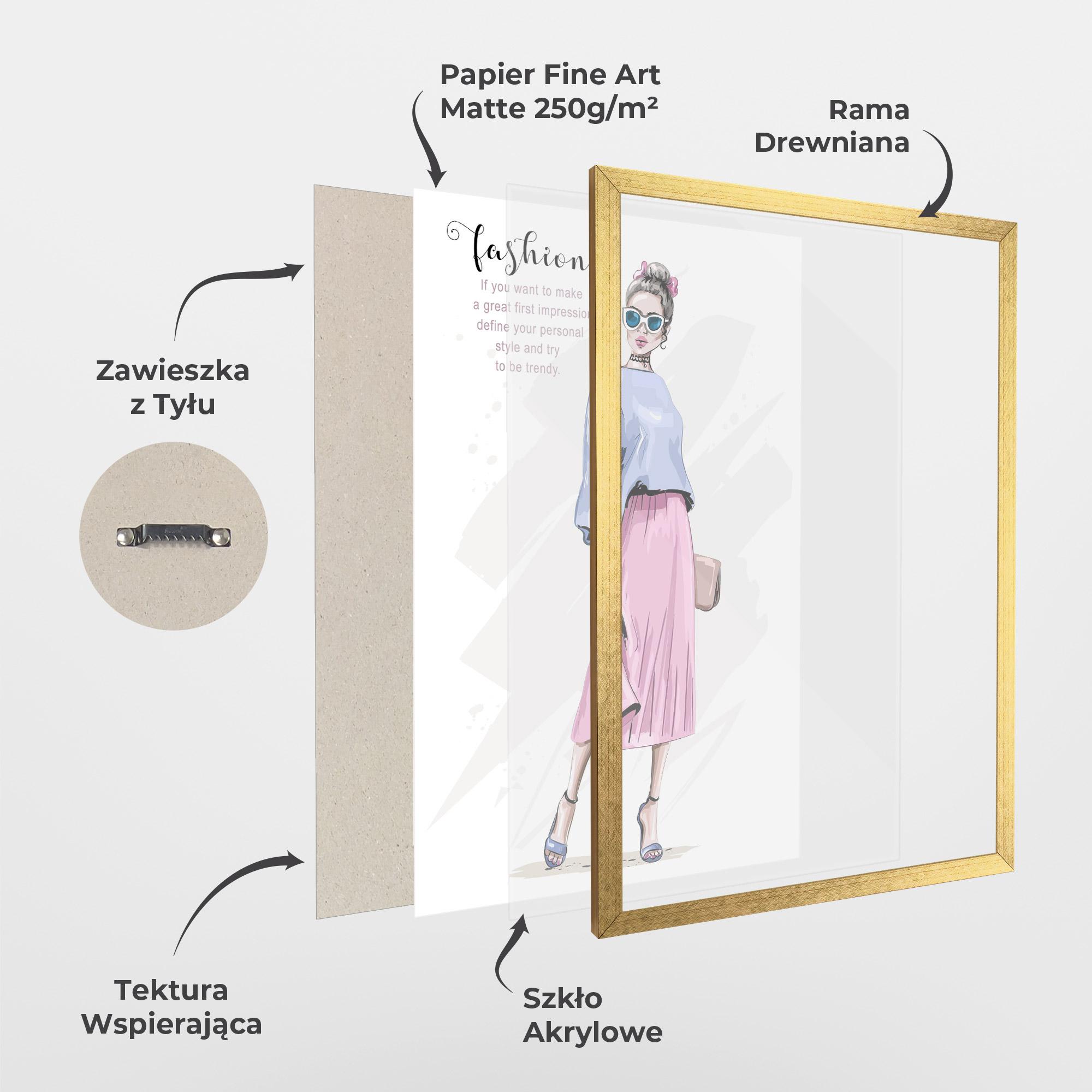 Plakat w Ramie Great Impression mockup 1