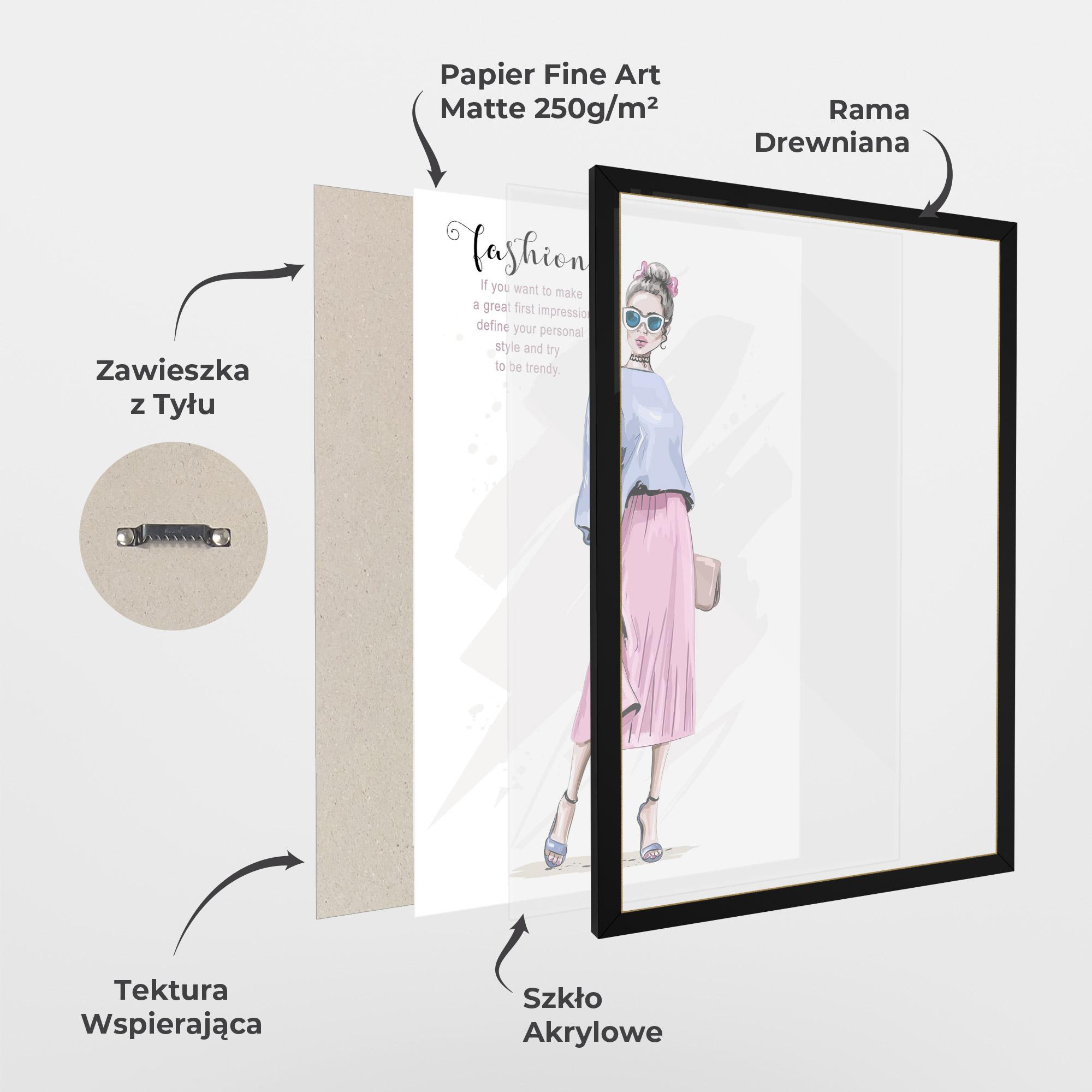 Plakat w Ramie Great Impression mockup 1