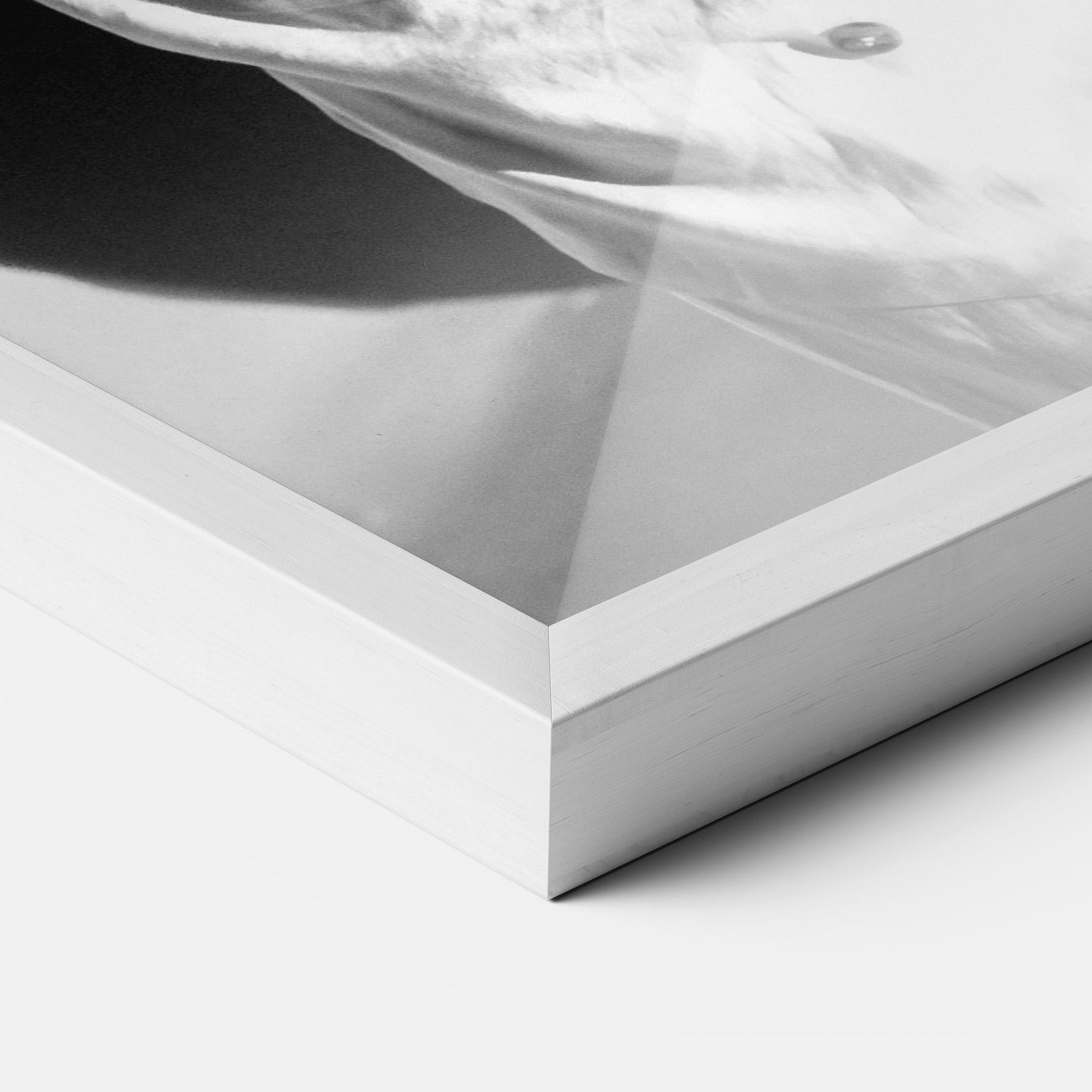 Plakat w Ramie Woman Black Wall mockup 3