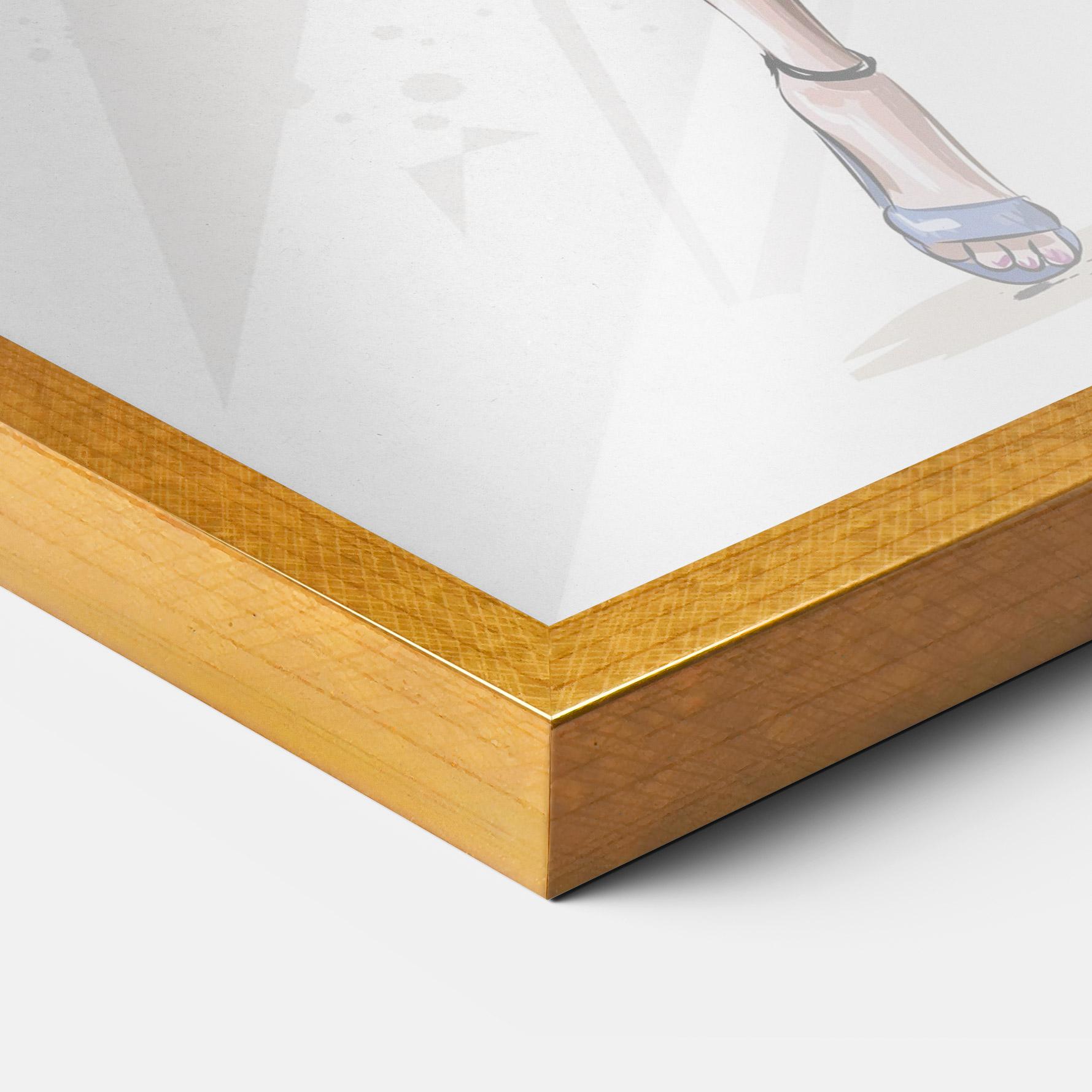 Plakat w Ramie Great Impression mockup 3