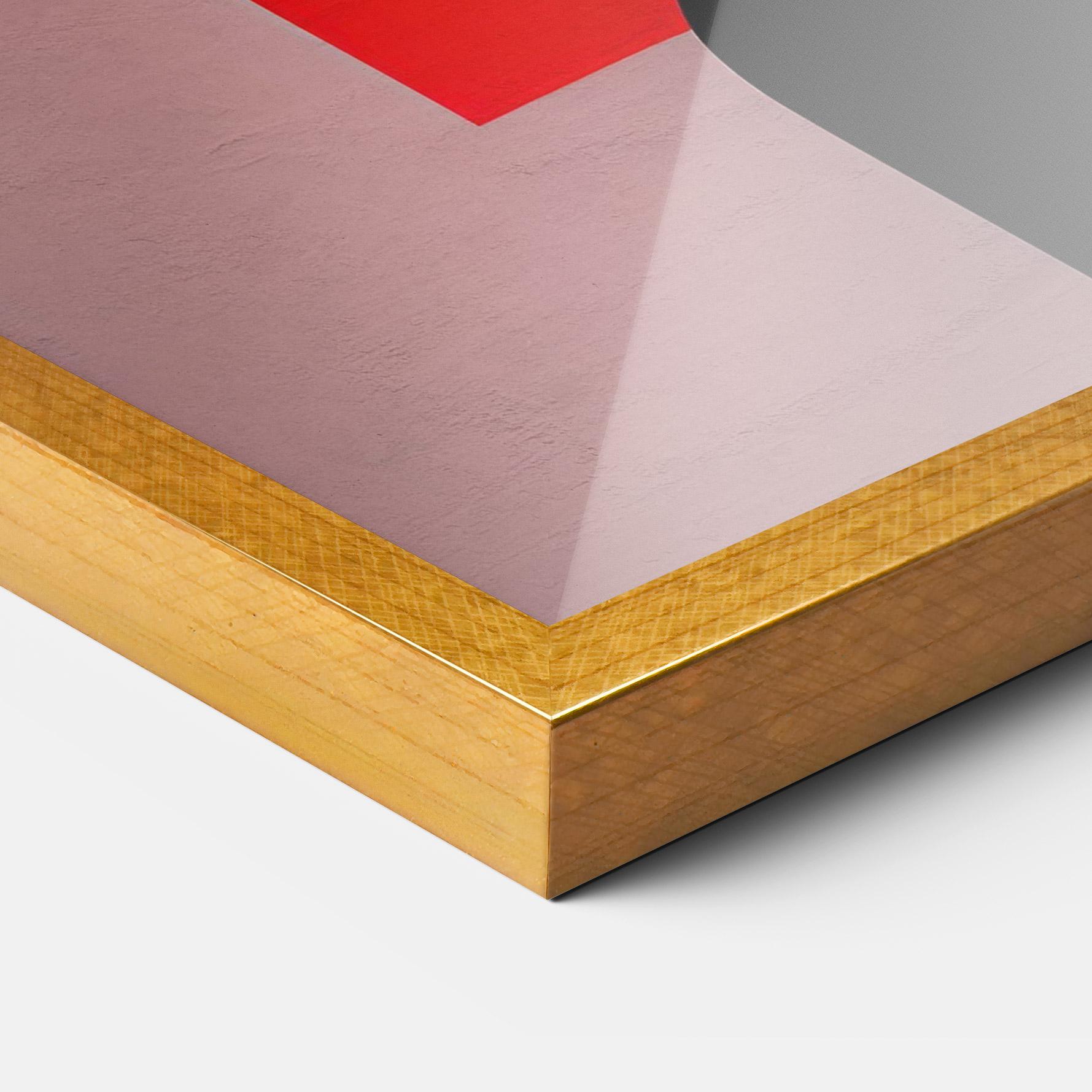 Plakat w Ramie Interesting Woman Art mockup 3