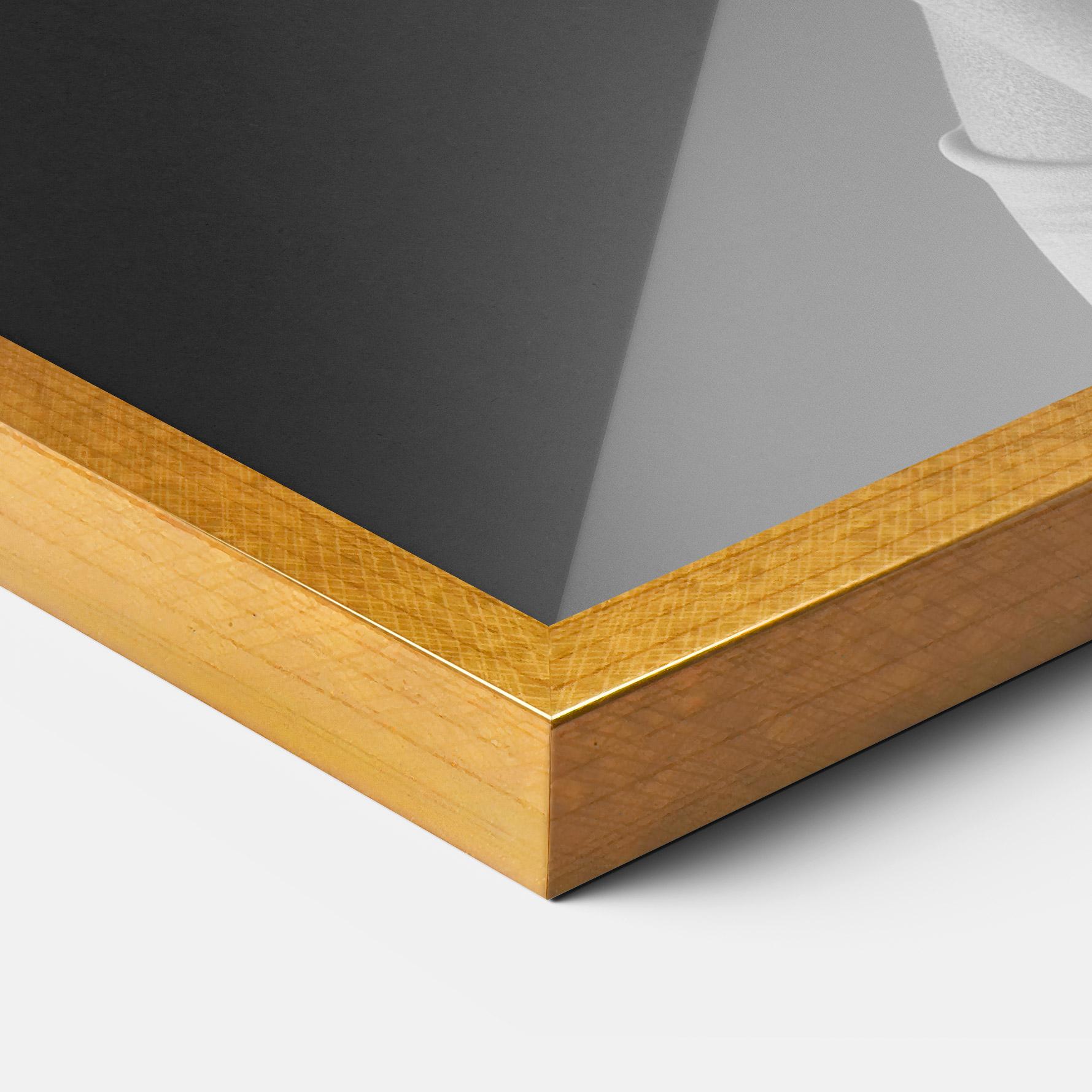 Plakat w Ramie Veil Hat Woman mockup 3